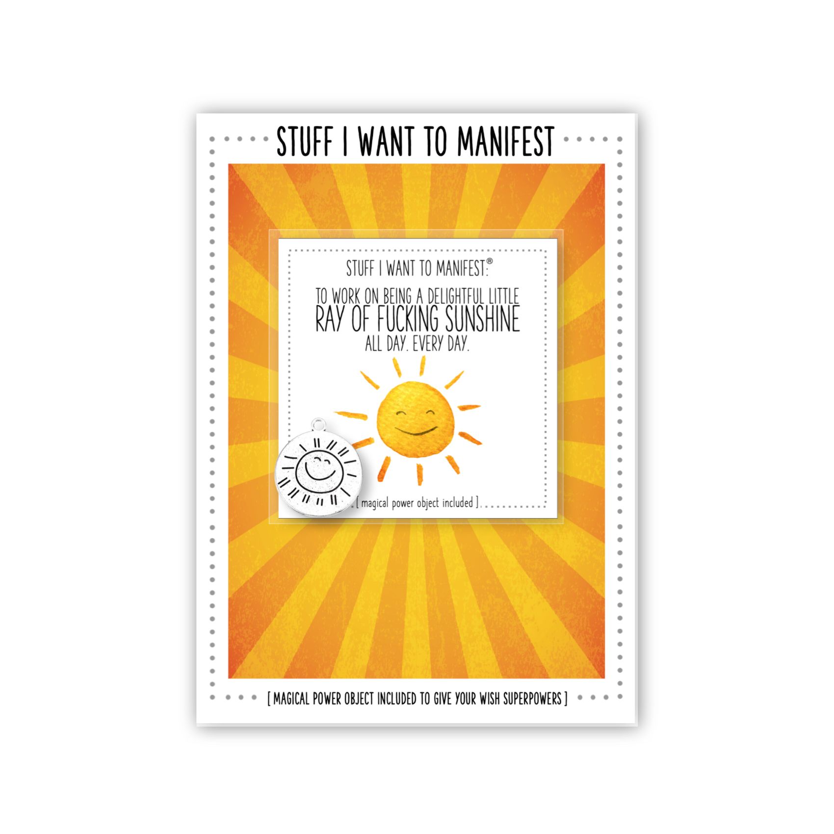 Warm Human - Manifest Greeting Card - Sunshine
