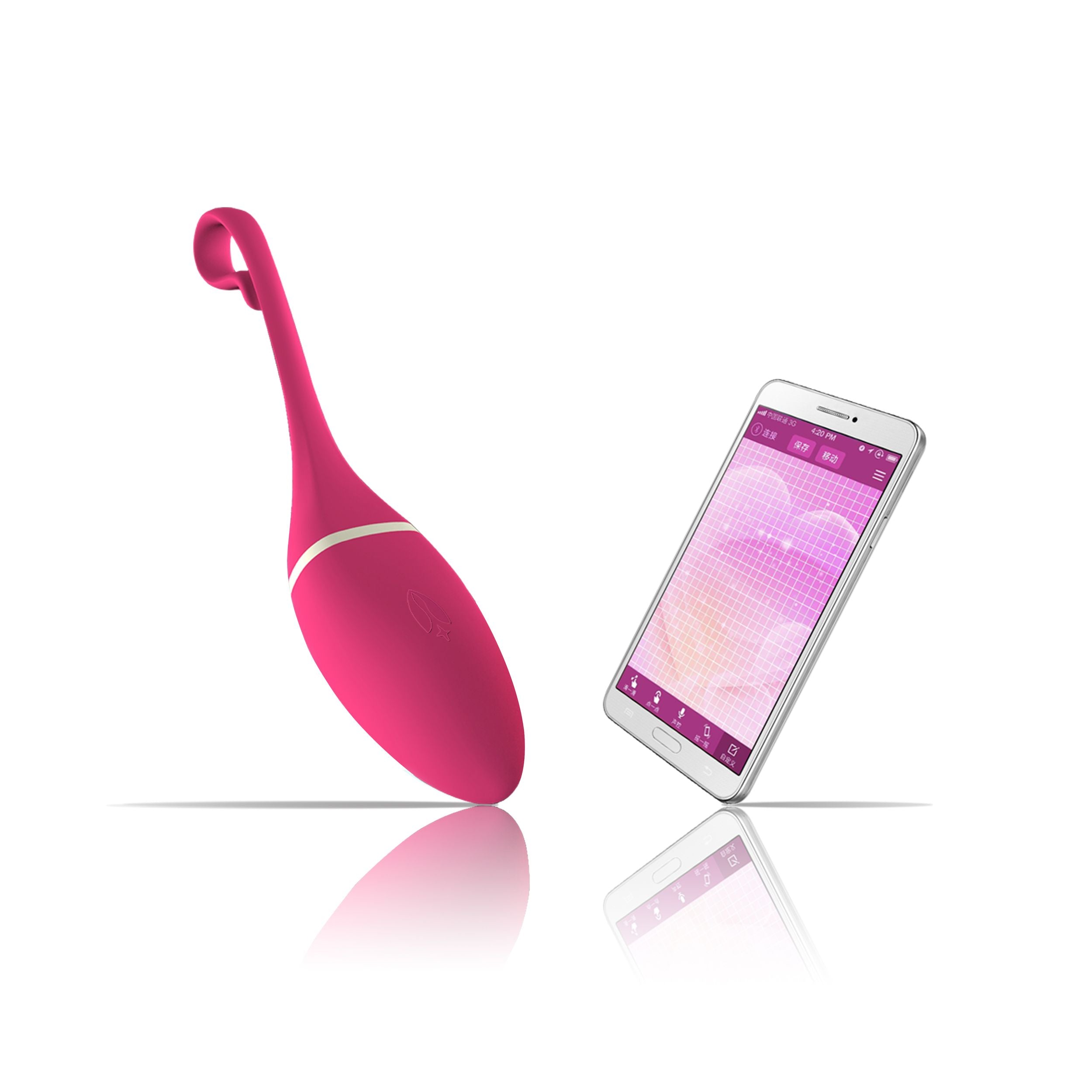 Realov - Irena I App Controlled VIbrator Roze