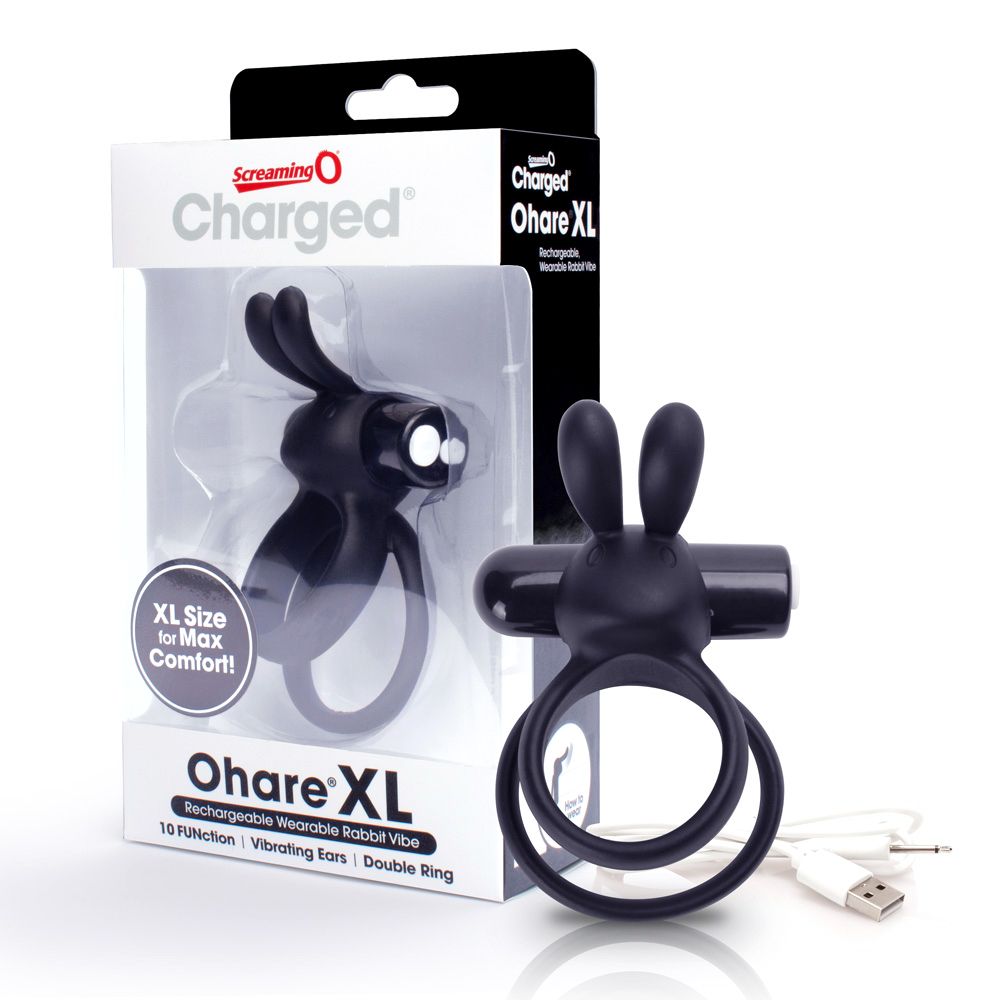 The Screaming O - Charged Ohare XL Rabbit Vibe Zwart
