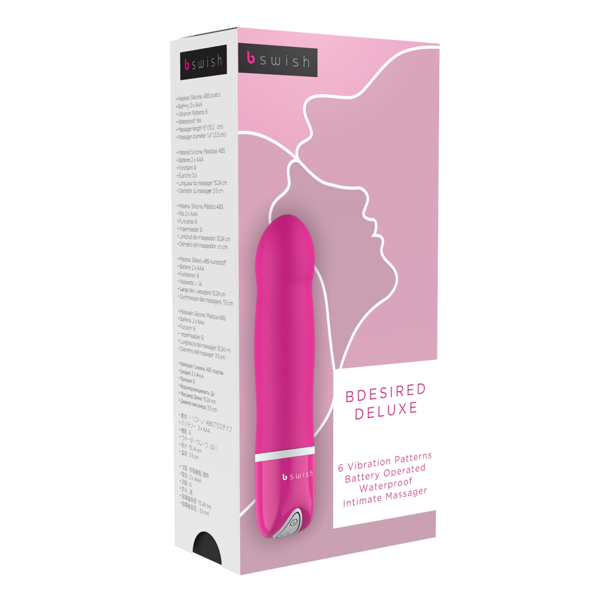 B Swish - bdesired Deluxe Vibrator Roze