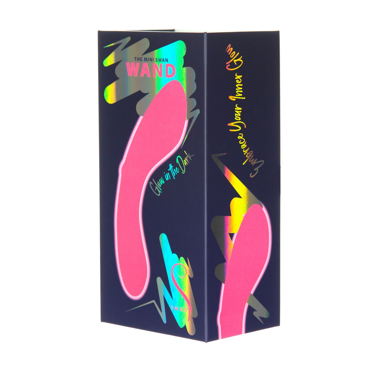 Swan - The Mini Swan Wand Glow In The Dark Pink