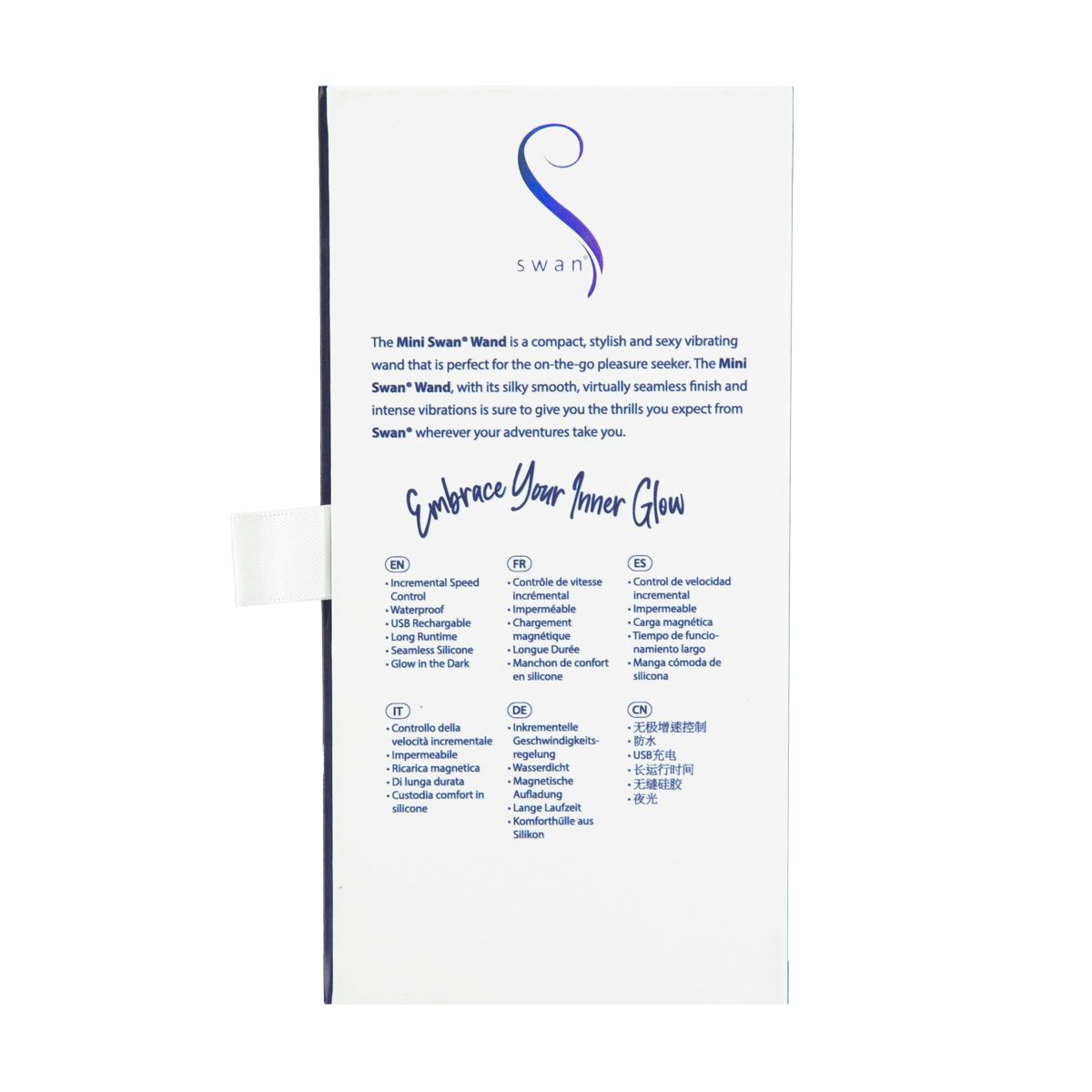 Swan - The Mini Swan Wand Glow In The Dark Pink
