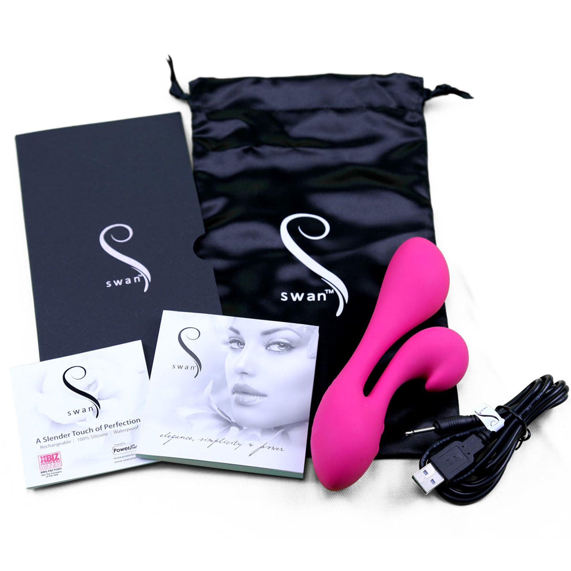 Swan - The Silhouette Swan Pink