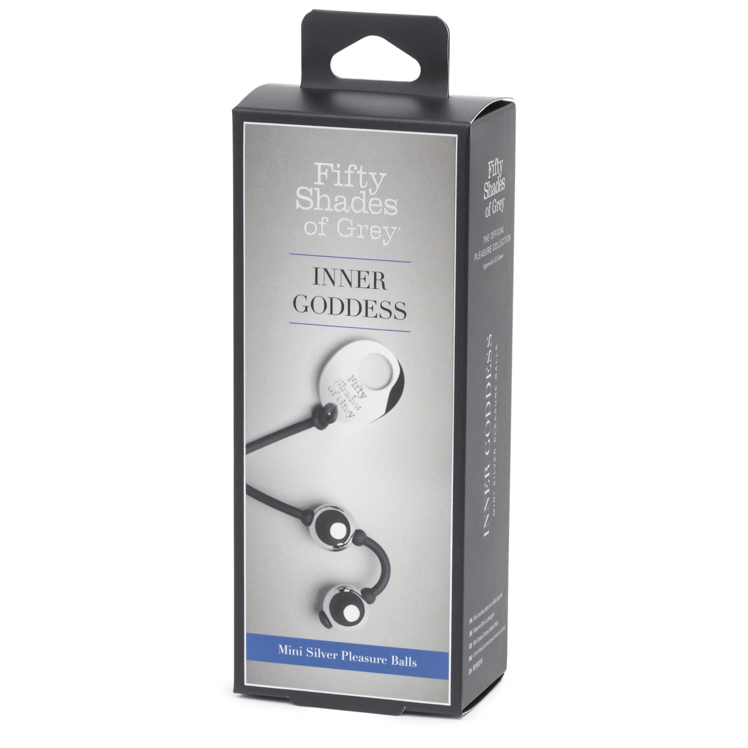 Fifty Shades of Grey – INNER GODDESS Mini Kegelballen – 85g Zilver