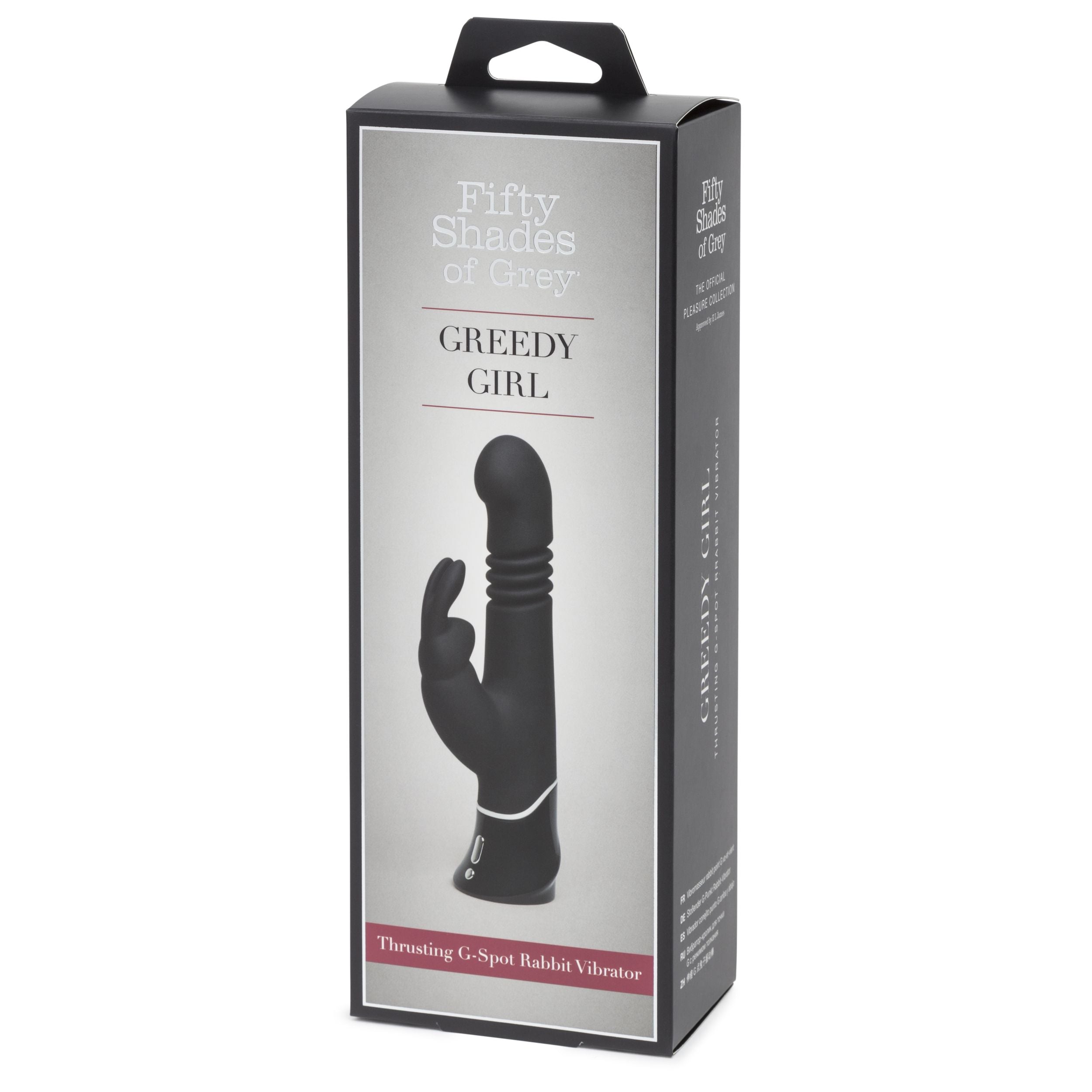 Fifty Shades of Grey – GREEDY GIRL Thrusting G-Spot Vibrator – Zwart