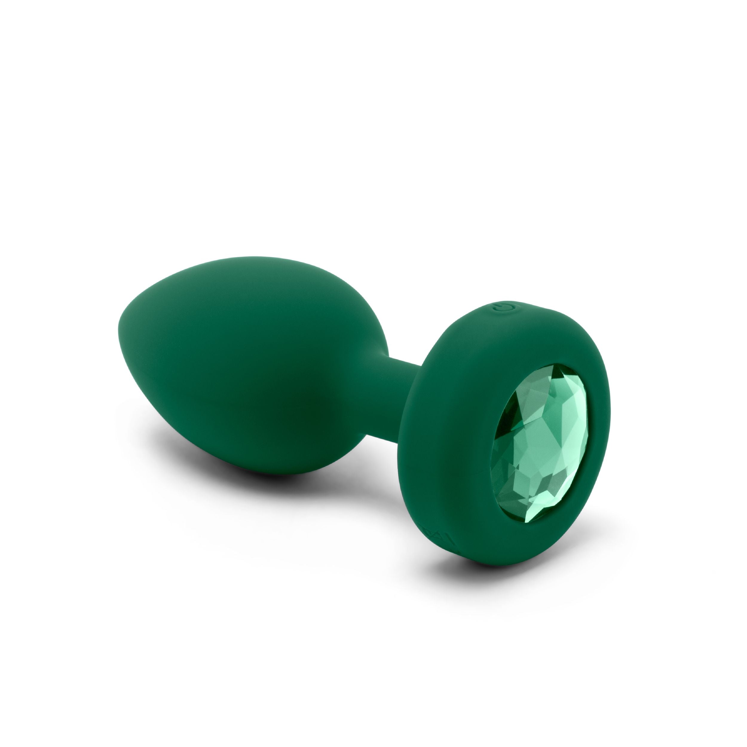 B-Vibe - Vibrerende Juwelen Plug M/L Groen