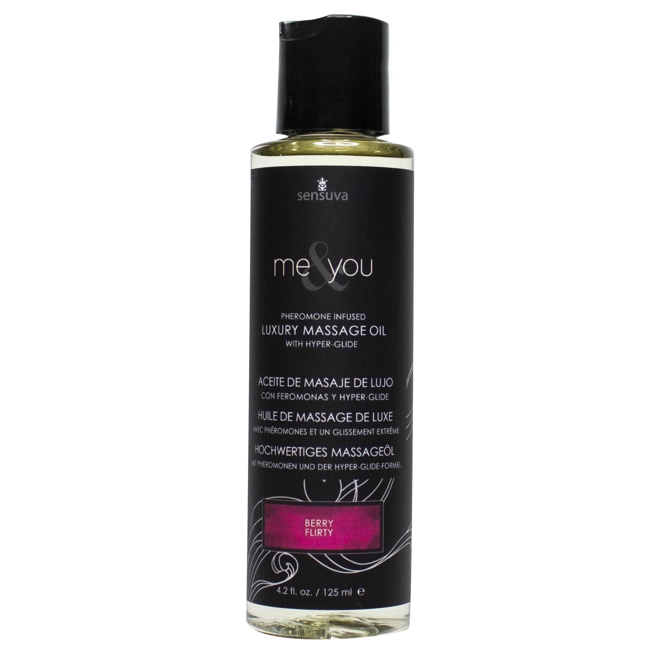 Sensuva - Me & You Berry Flirty Massage Olie 125 ml
