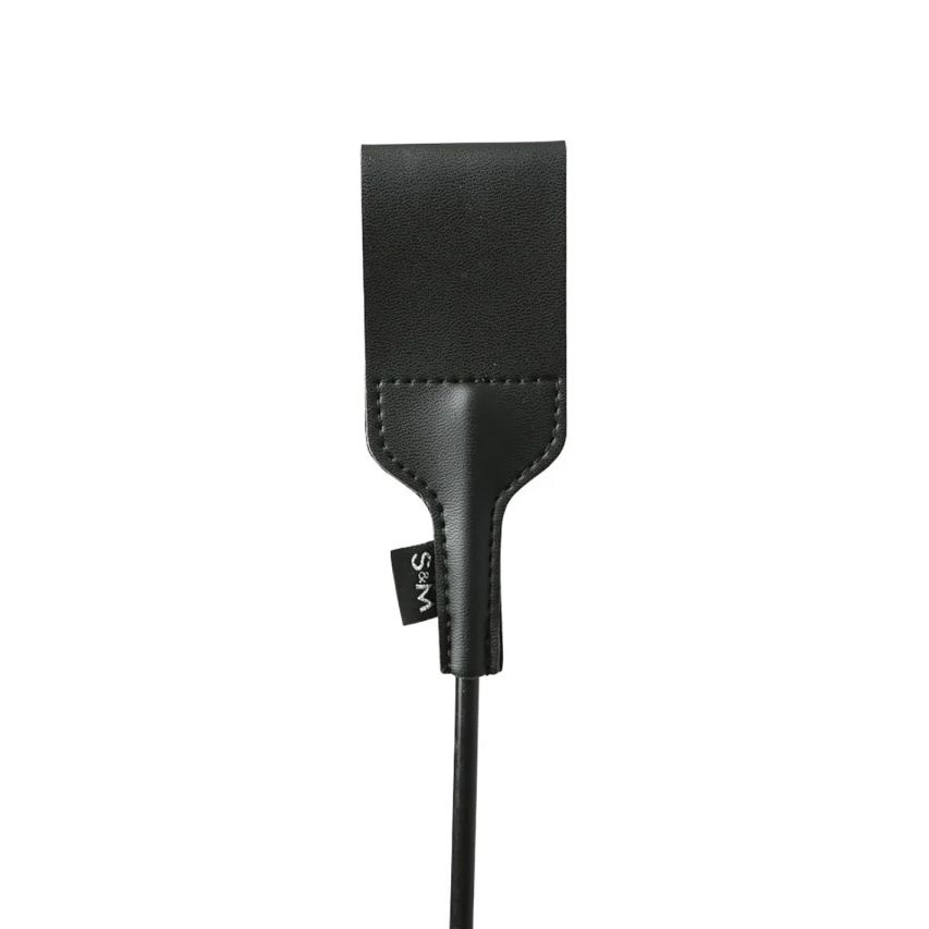 SPORTSHEETS – SEX & MISCHIEF Riding Crop – Zwart 31 cm