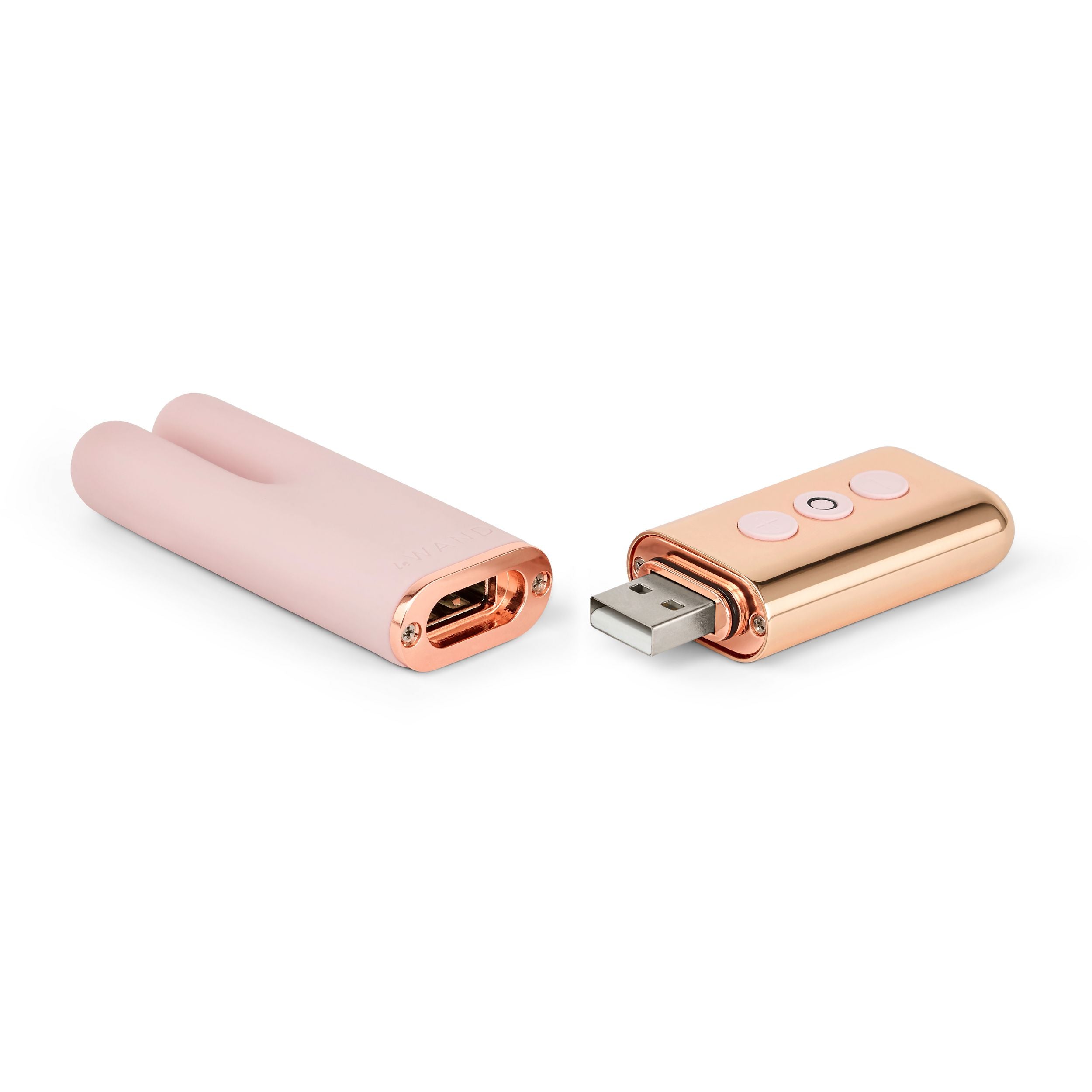 Le Wand – Deux Twin Motor Oplaadbare Vibrator – Roségoud