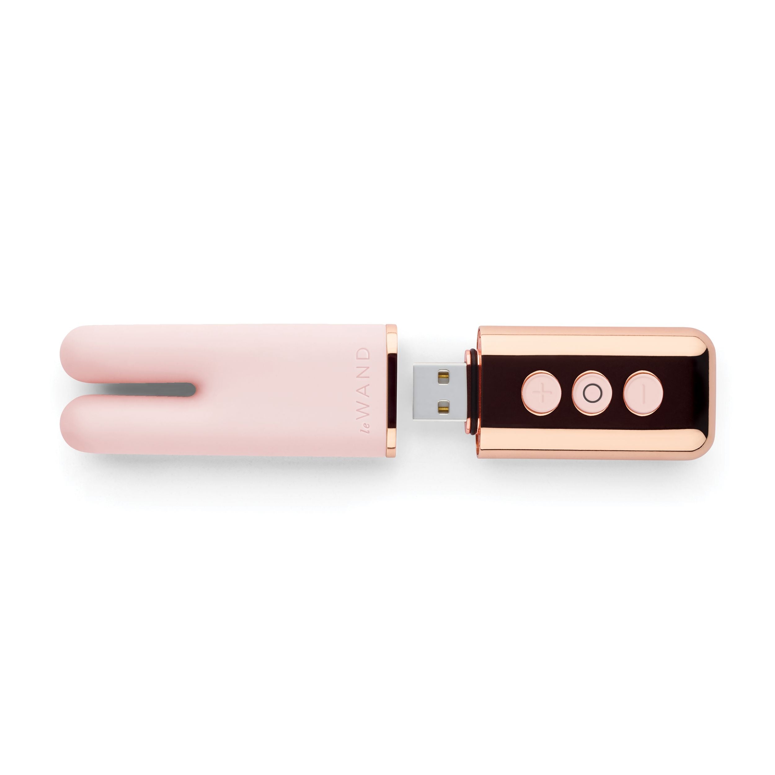 Le Wand – Deux Twin Motor Oplaadbare Vibrator – Roségoud