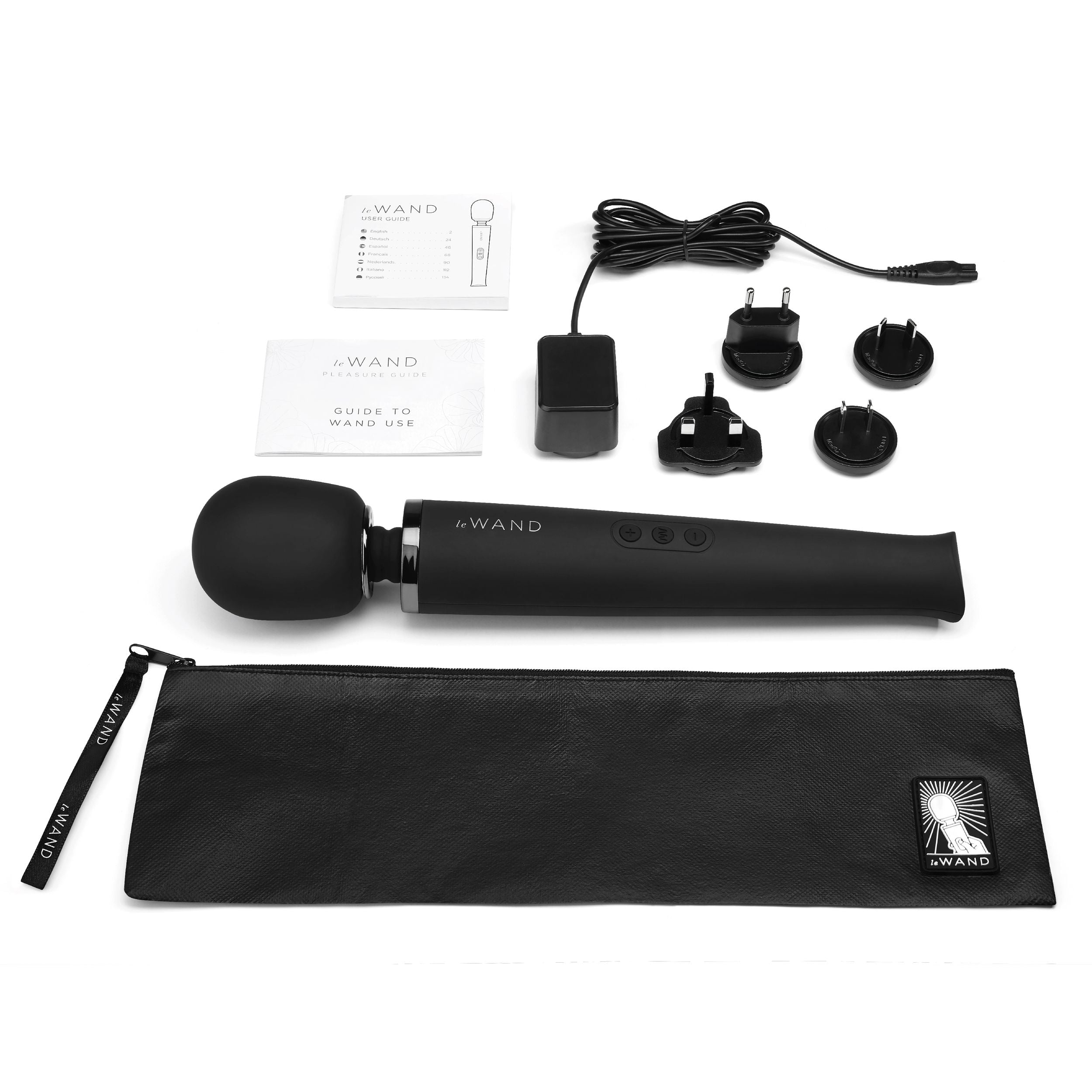 Le Wand - Oplaadbare Massager Zwart