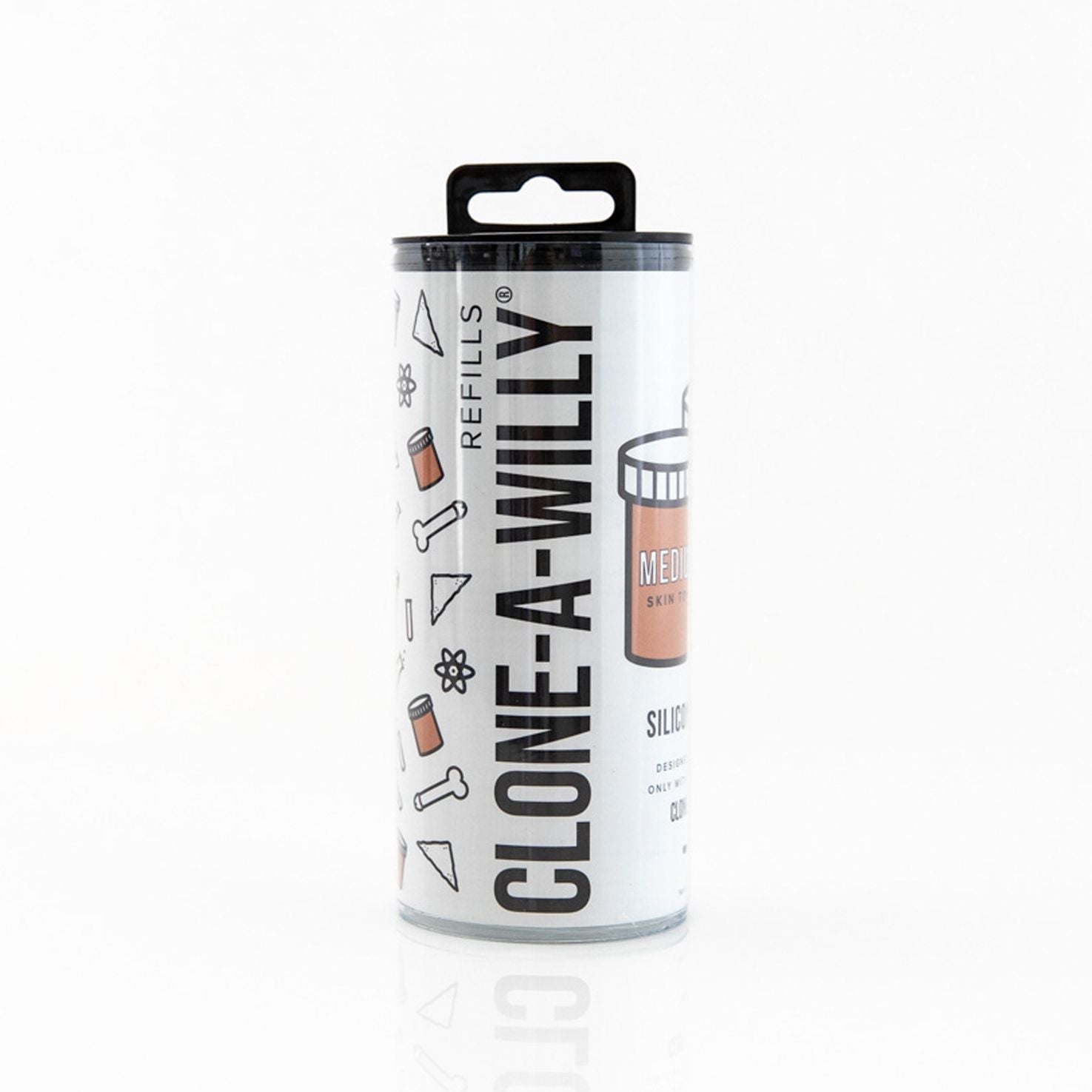 Clone-A-Willy - Navulling Siliconenrubber - Medium Huidtint