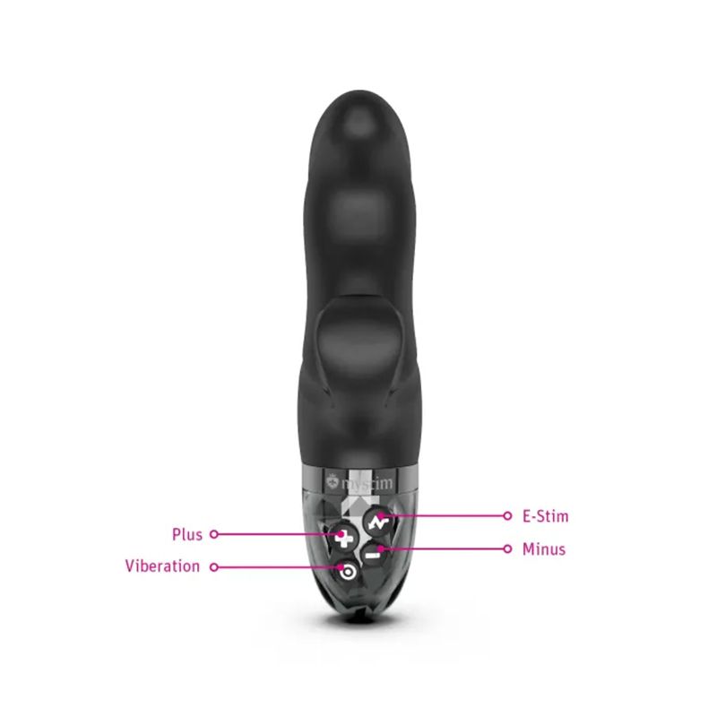 Mystim - Hop Hop Bob eStim Vibrator Zwart