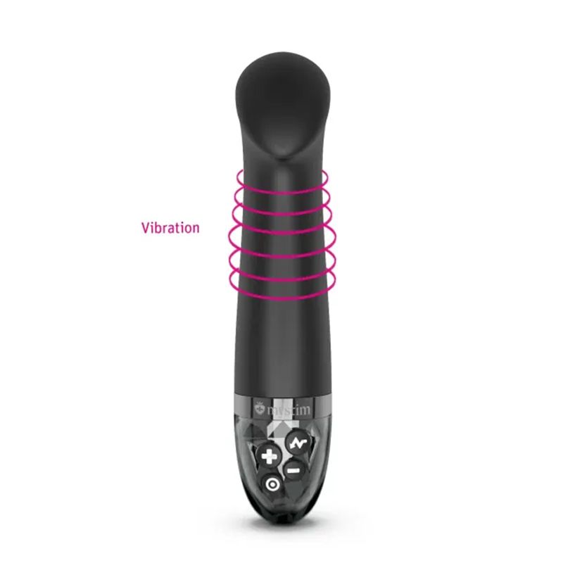 Mystim - Right On Ron eStim Vibrator Zwart