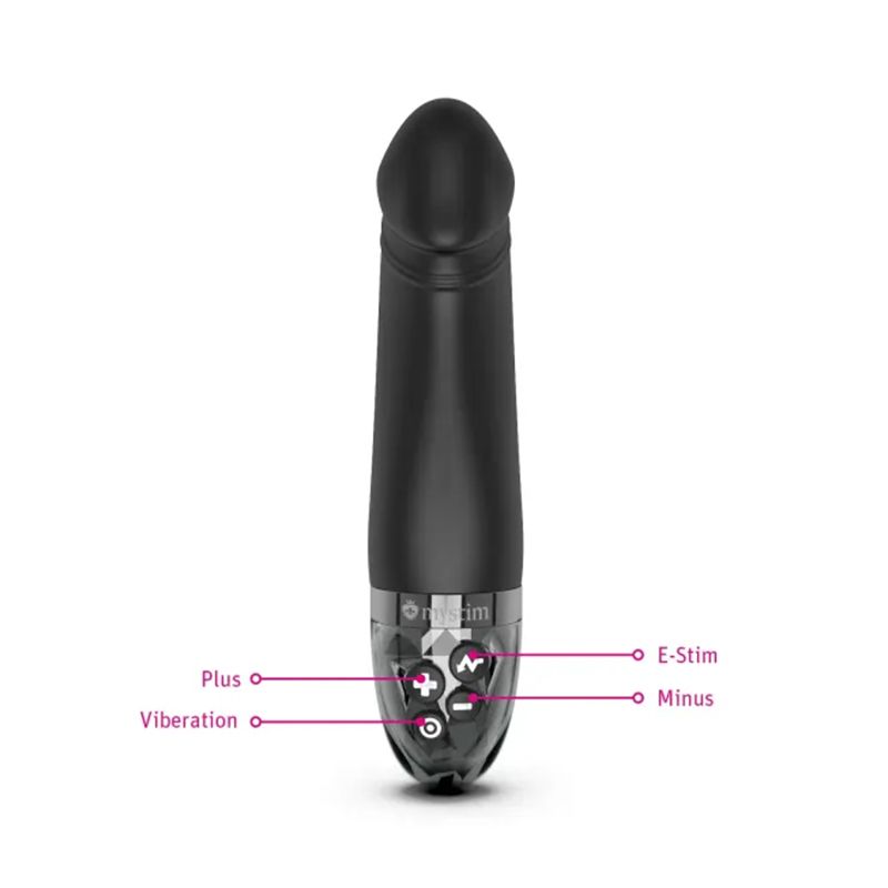 Mystim - Real Deal Neal eStim Vibrator Zwart