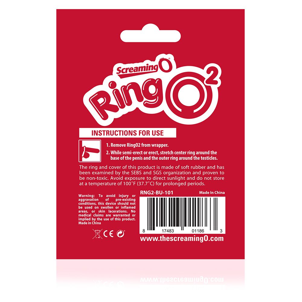 The Screaming O - RingO 2 Blauw