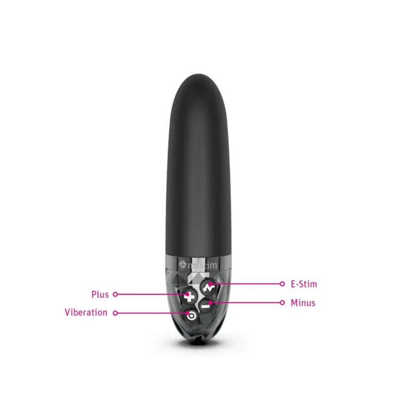 Mystim - Sleak Freak eStim Vibrator Zwart