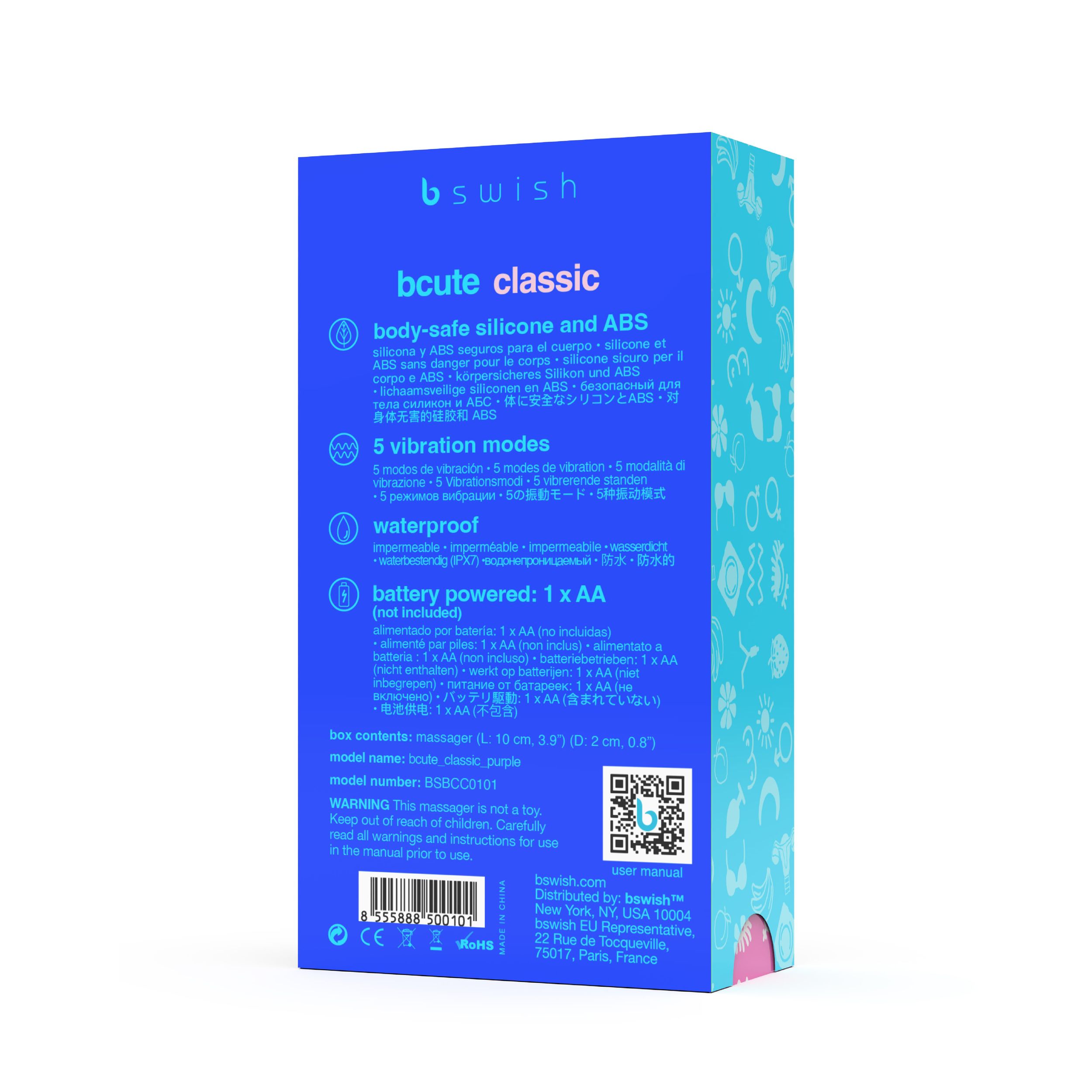 B Swish - bcute Classic Vibrator Paars