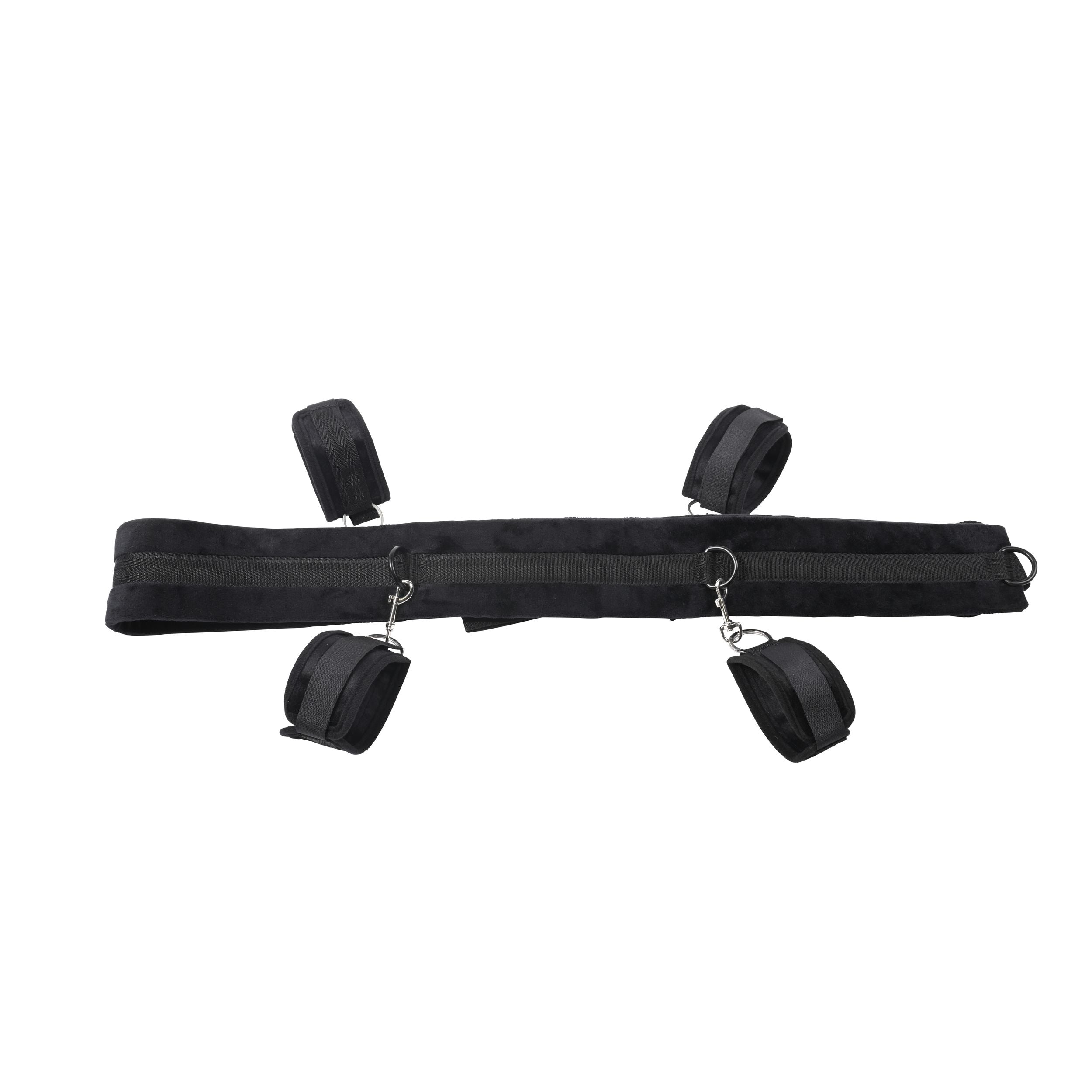 SPORTSHEETS – No Matter Where Bondage Restraint System – Zwart