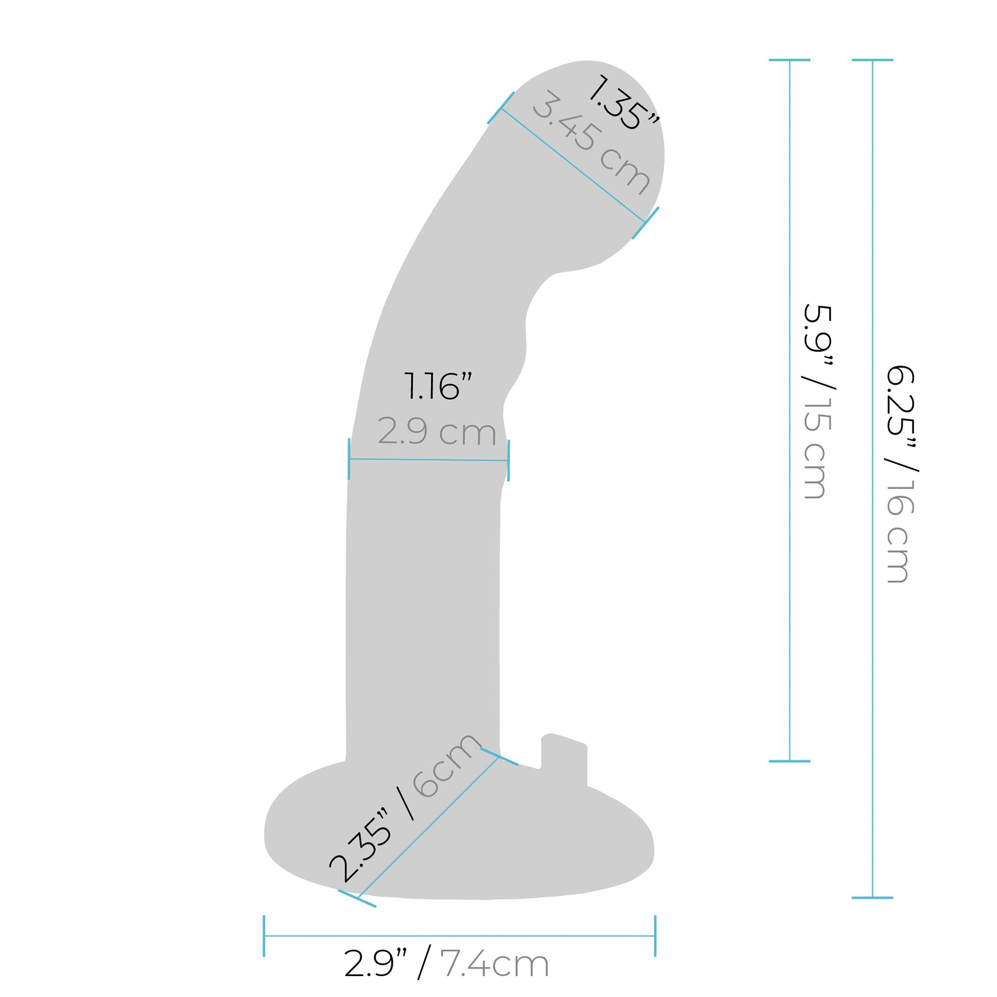 Pegasus - 6? Remote Control Ripple P-Spot G-Spot Silicone Peg with Harness