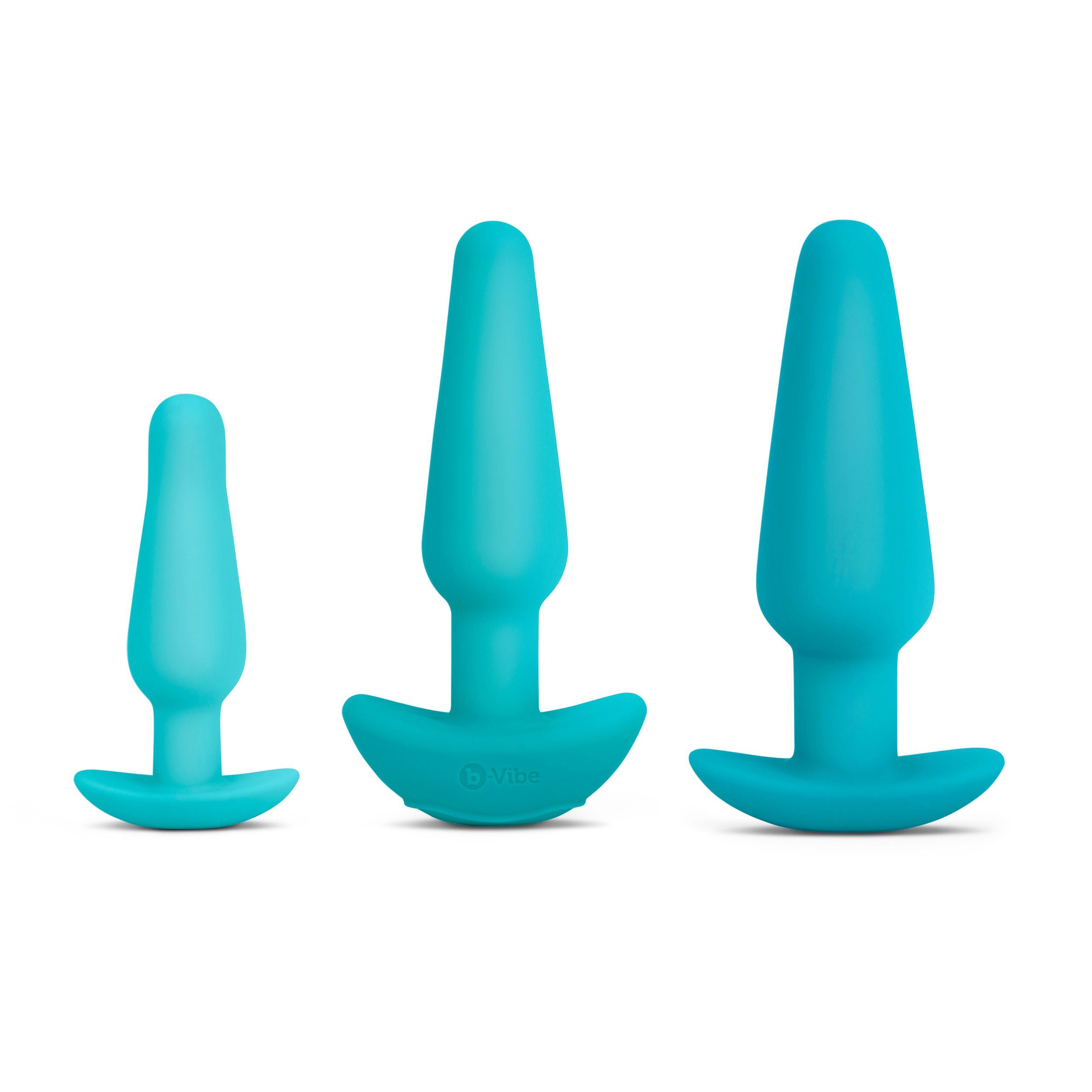 B-Vibe - Anaal Training & Educatie Set Blauw