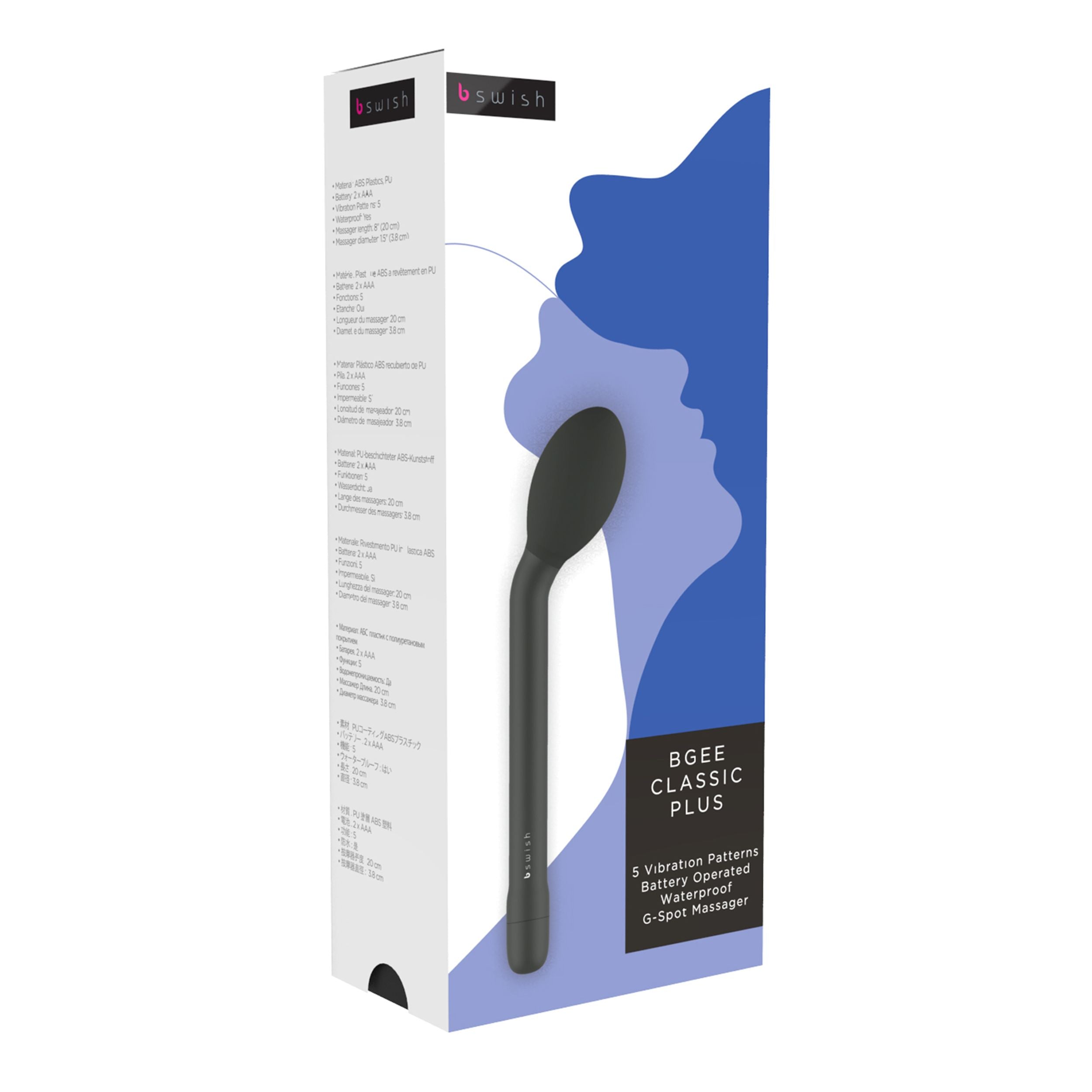 B Swish - bgee Classic Plus G-Spot Vibrator Zwart