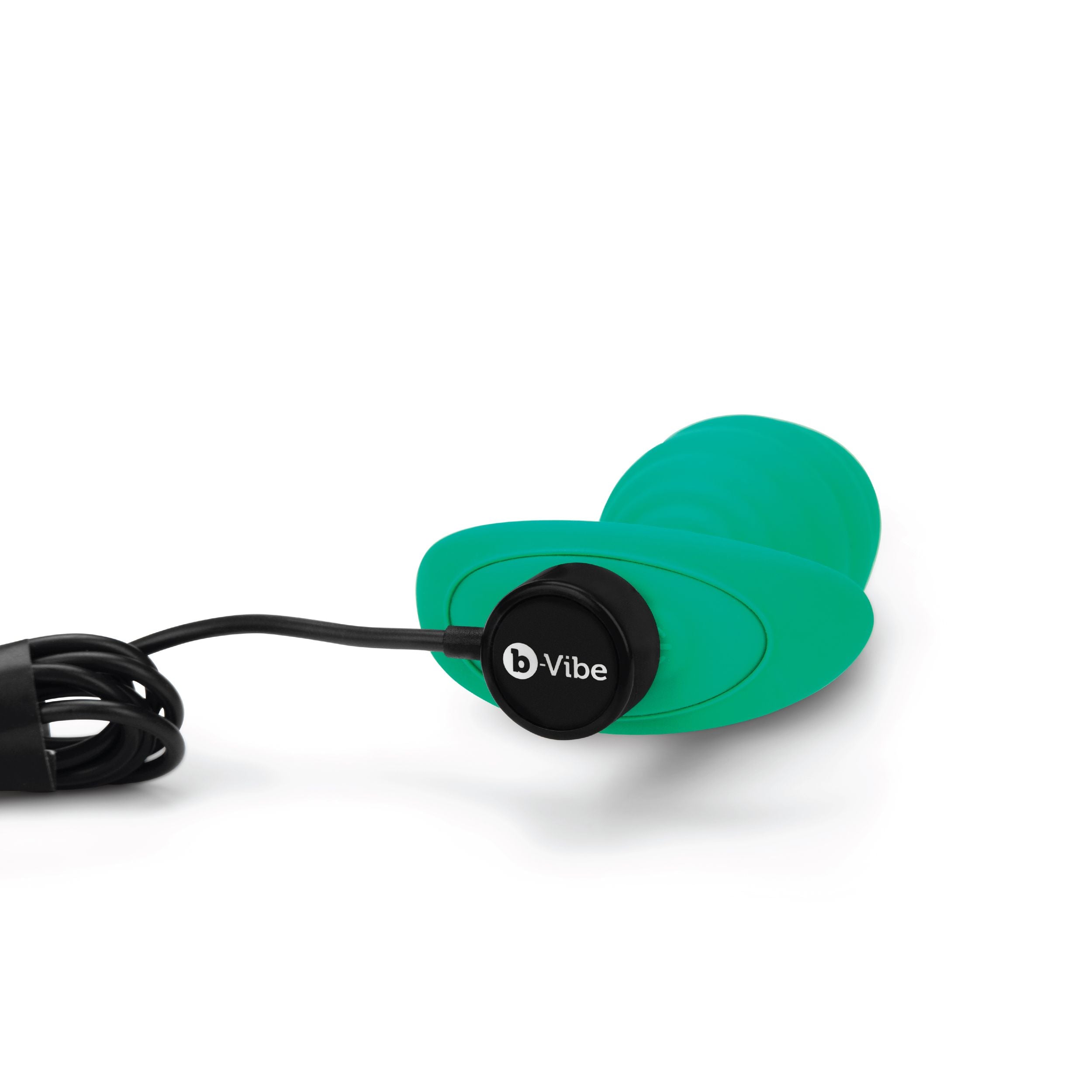 B-Vibe - Texture Plug Twist Groen