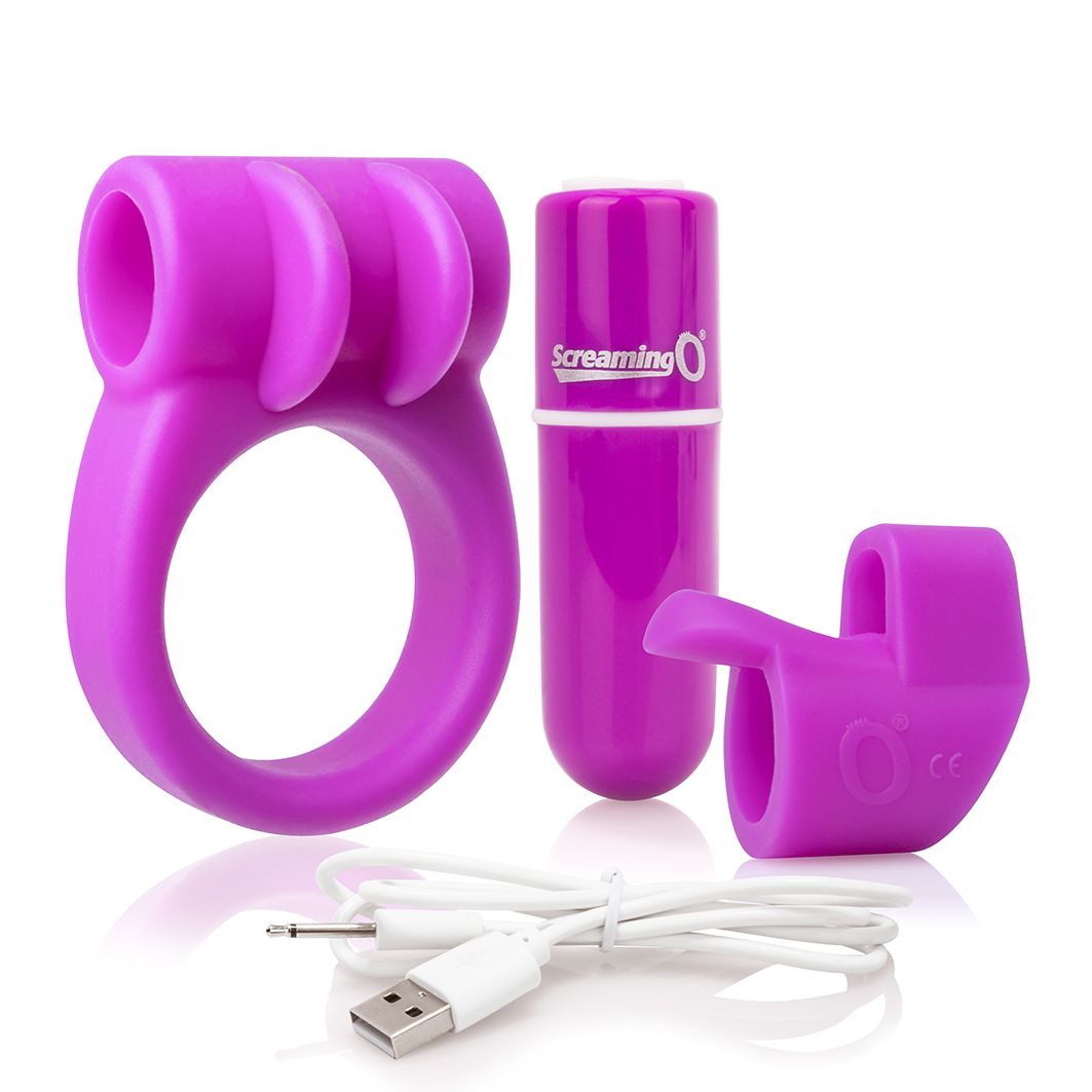 The Screaming O - Charged CombO Kit #1 Paars