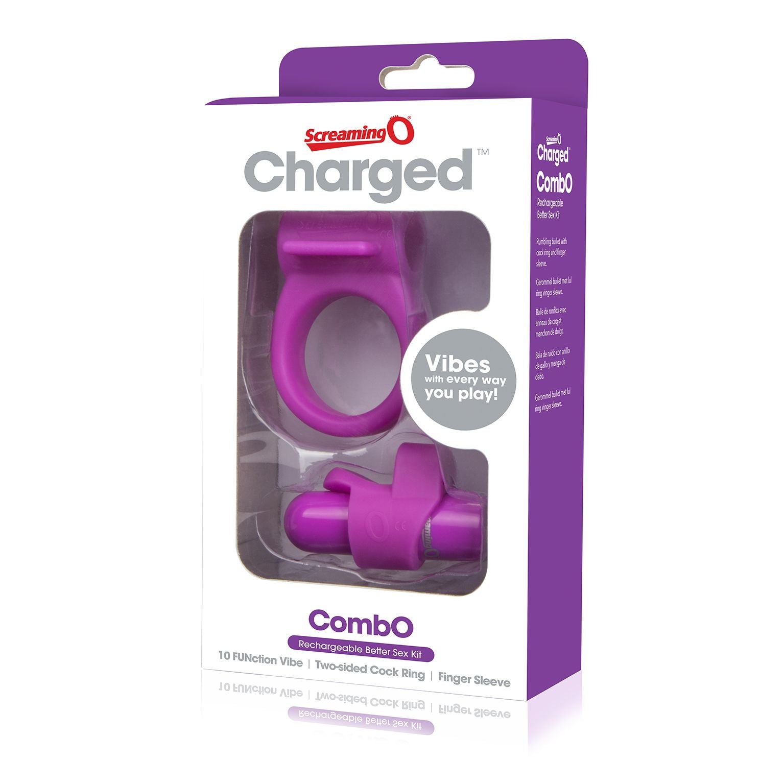 The Screaming O - Charged CombO Kit #1 Paars