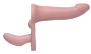 Plena II Dubbele Voorbind-dildo + harnas