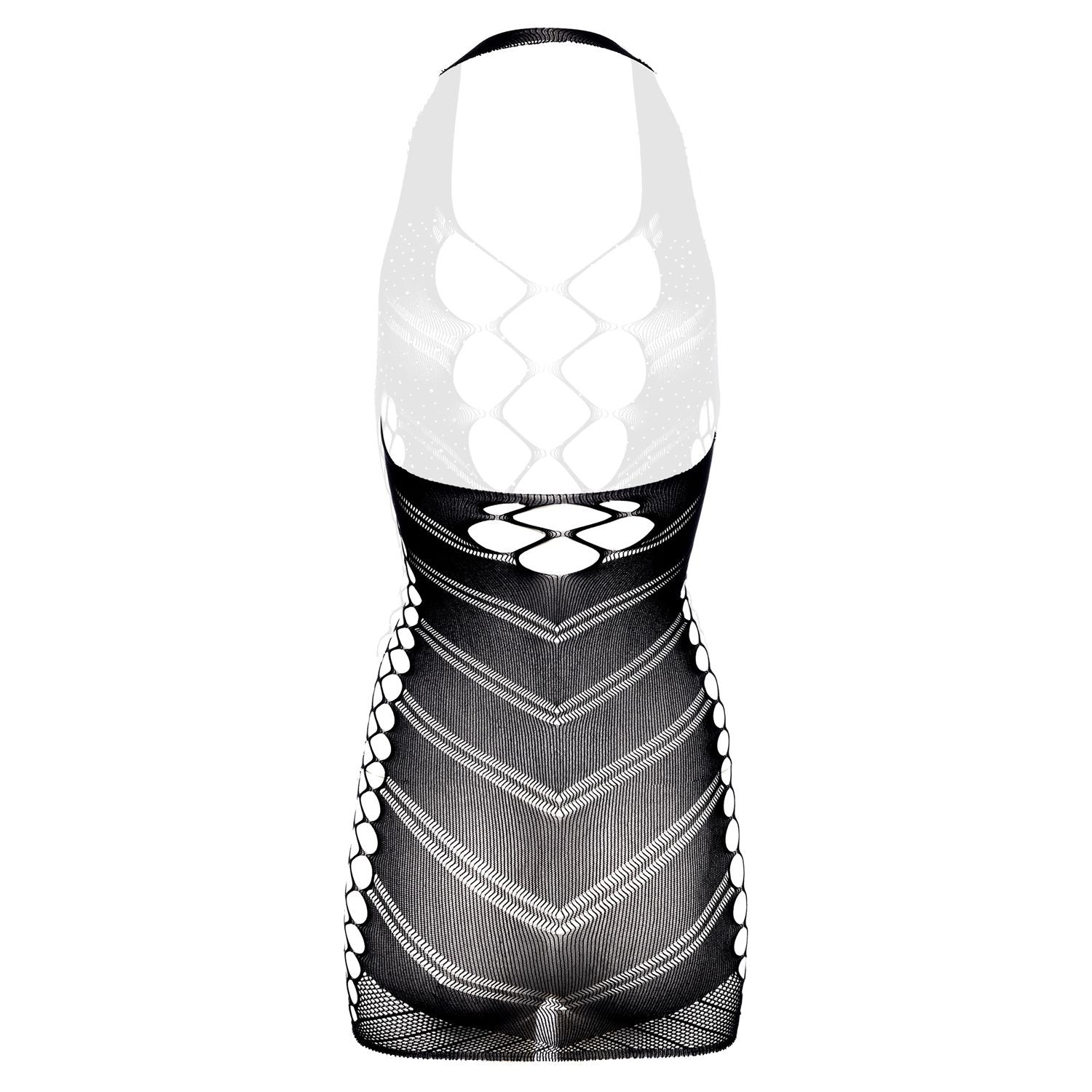 Dress Glitter Amethille  - Zwart