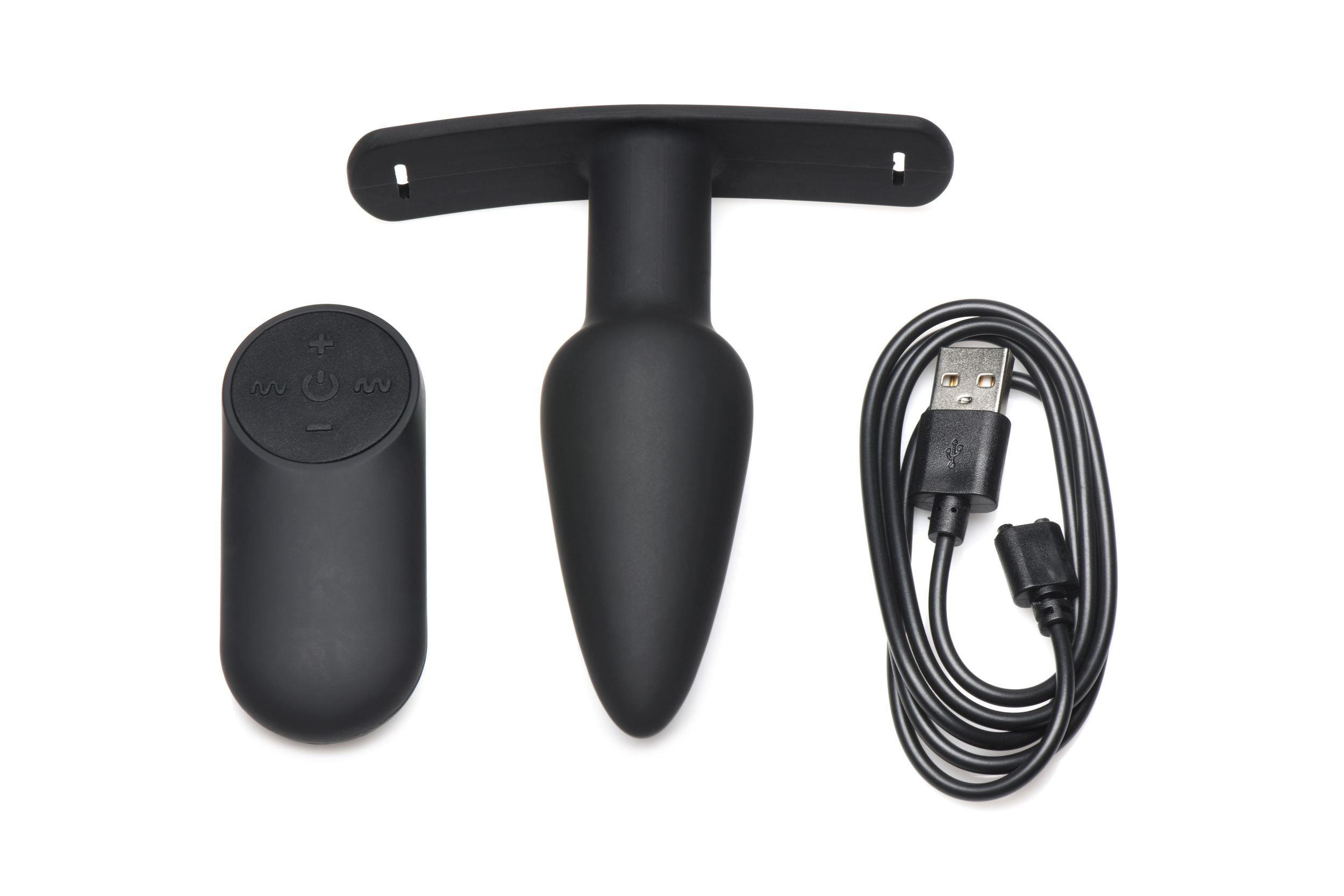 Bum-Tastic Vibrerende Anale Plug met Harnas &amp; Afstandsbediening