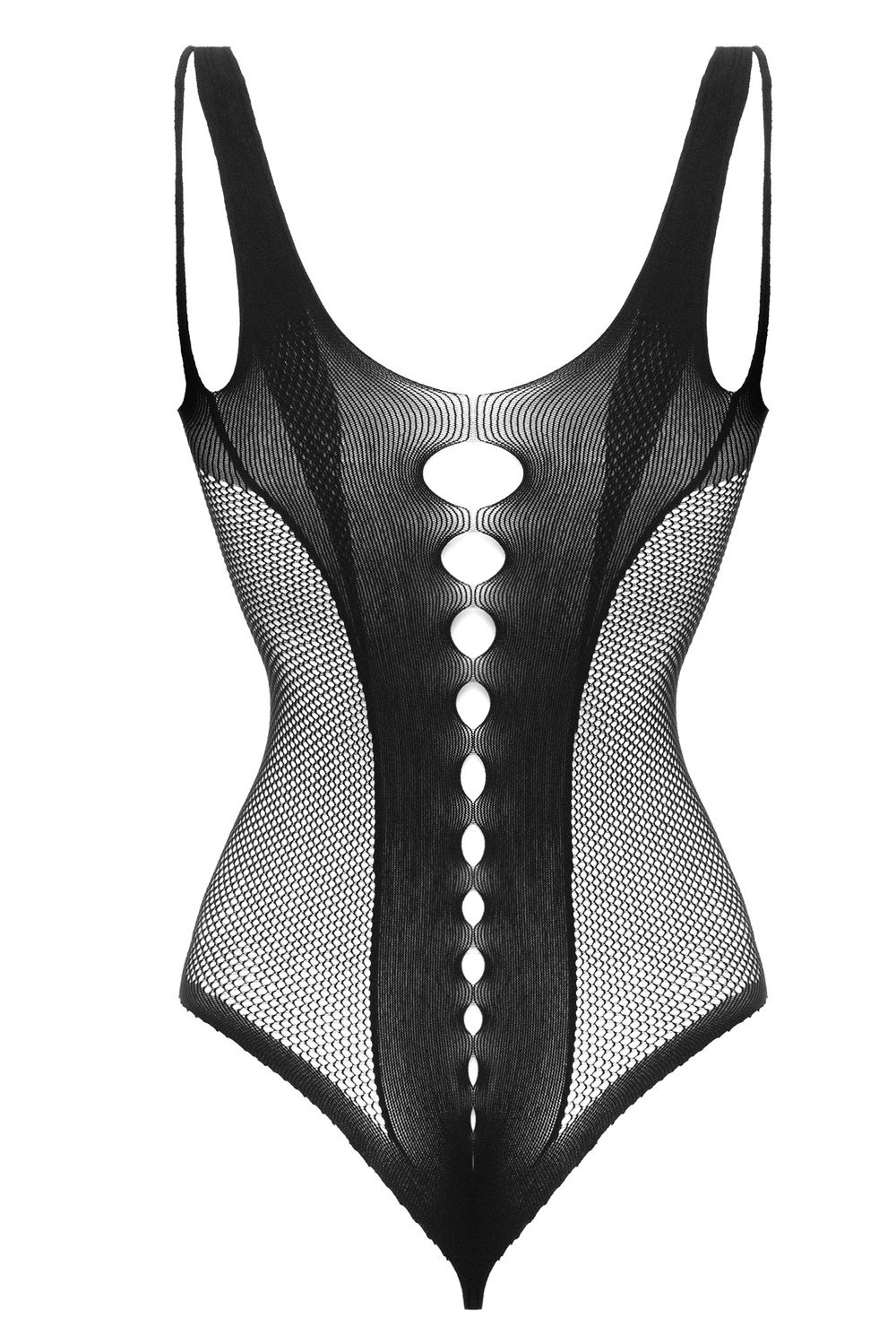Open kruis body Leana - Zwart