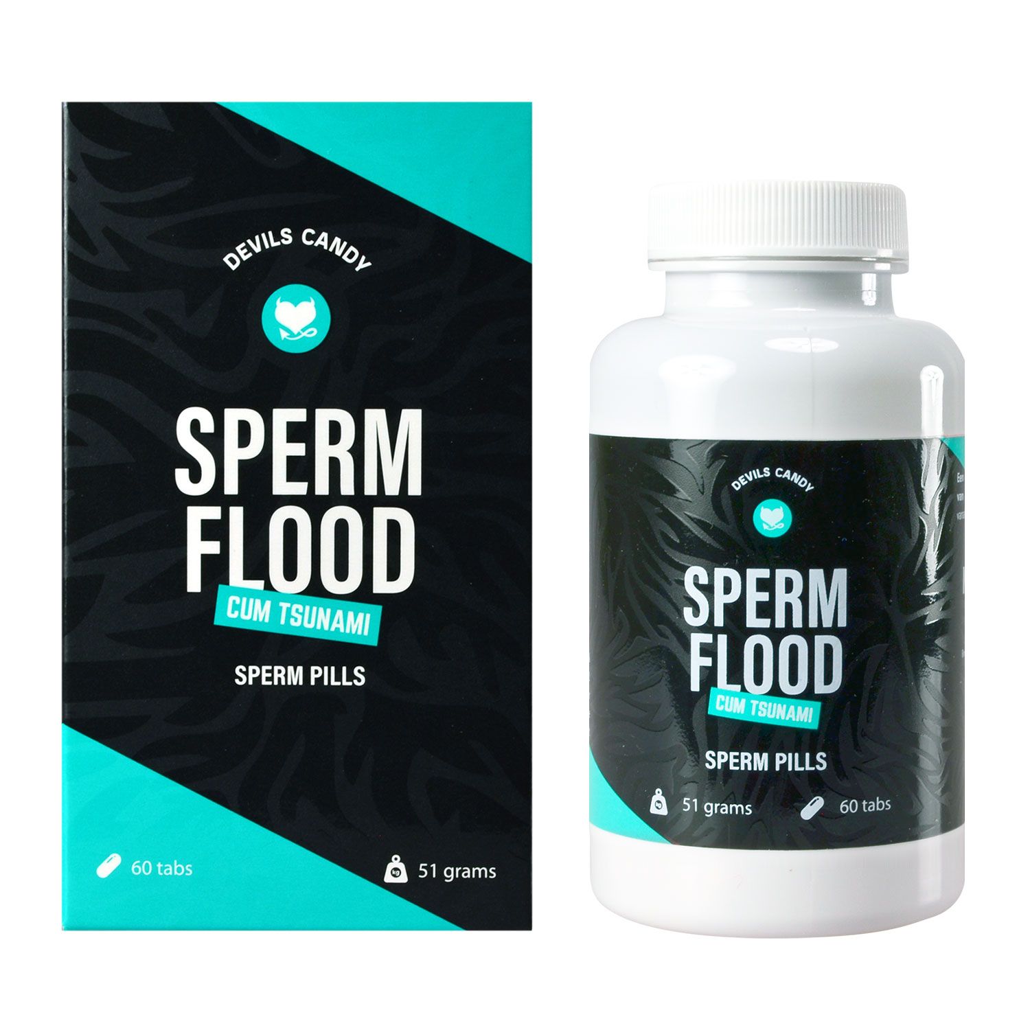 Devils Candy Sperma Flood - 60 capsules