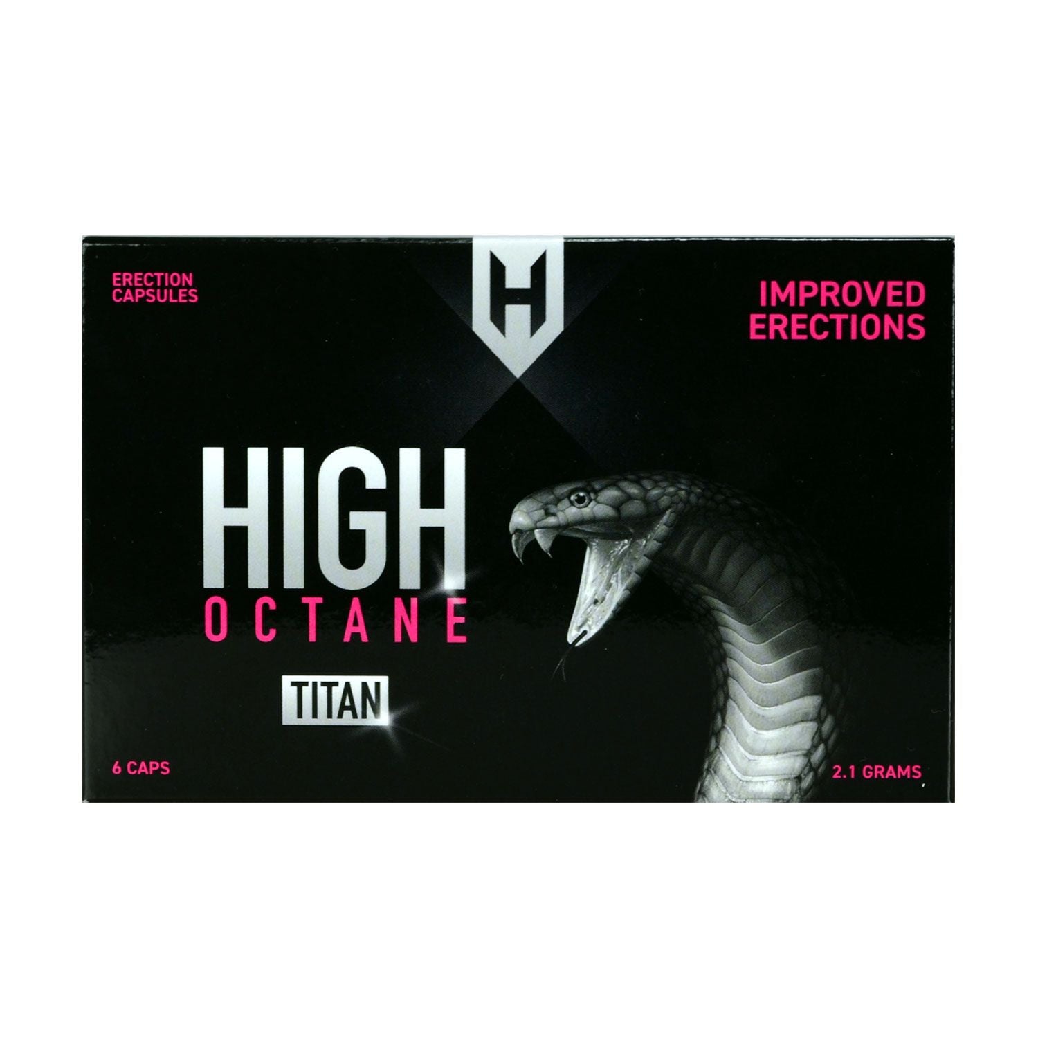 Hoog octaangehalte Titan Erectie Erectiepillen