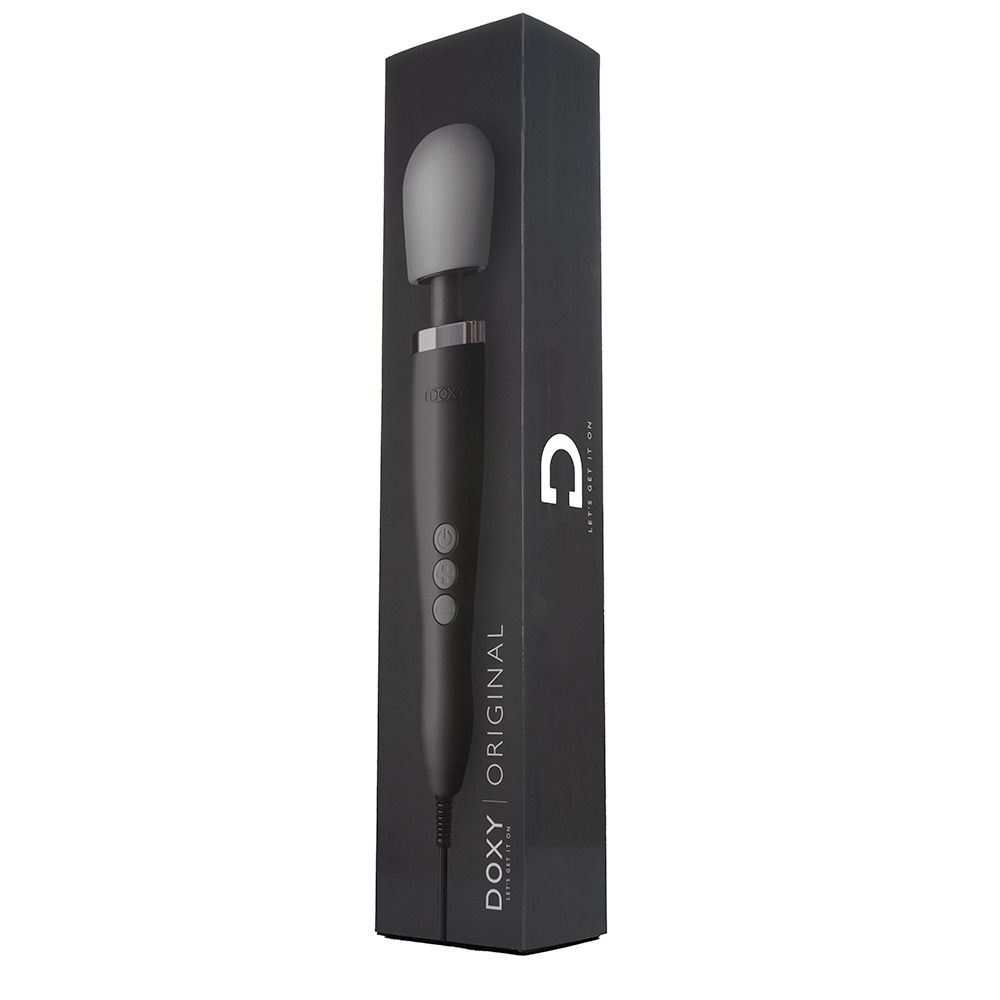 Doxy Wandvibrator Origineel - Zwart