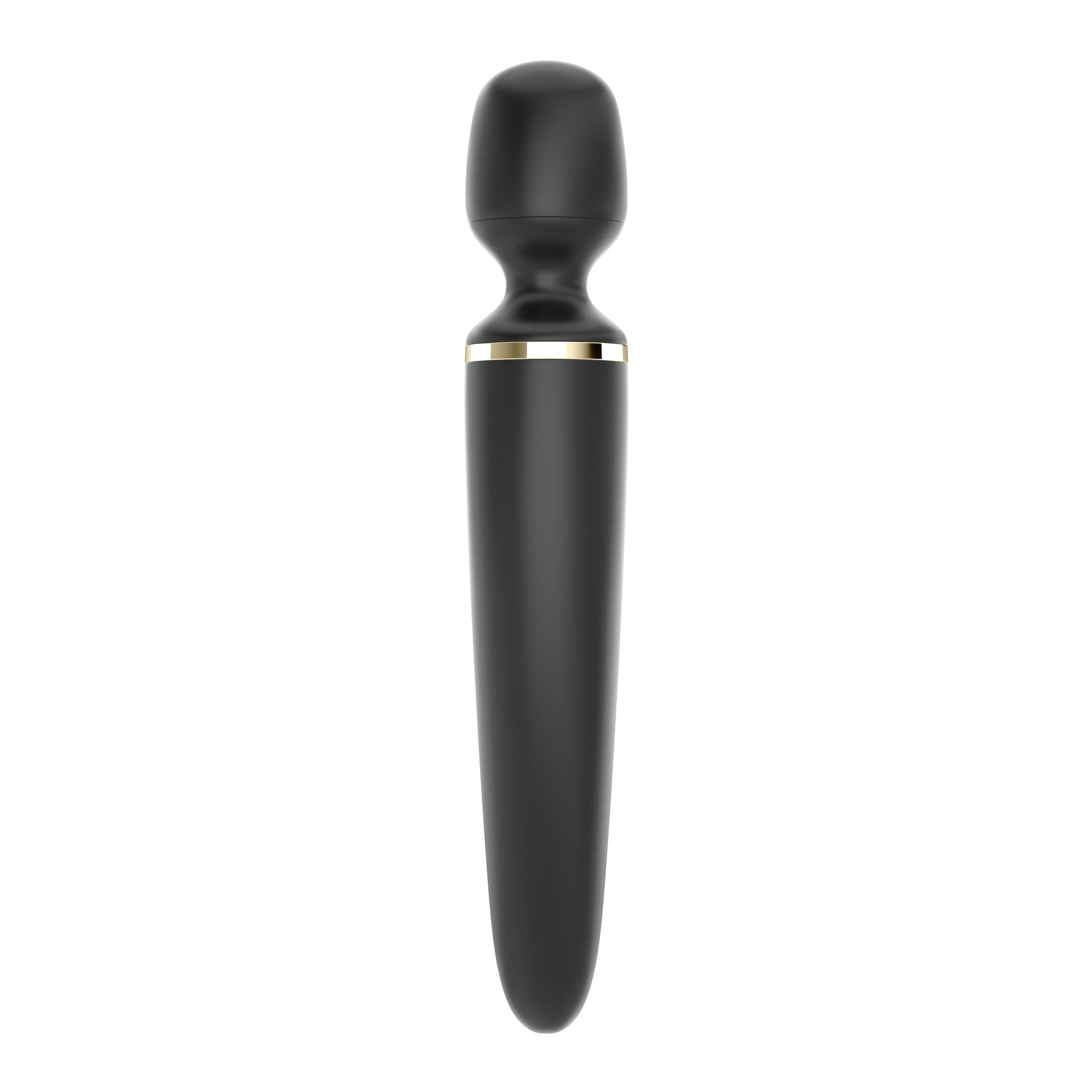 Satisfyer Wand-er Woman - Zwart/Goud