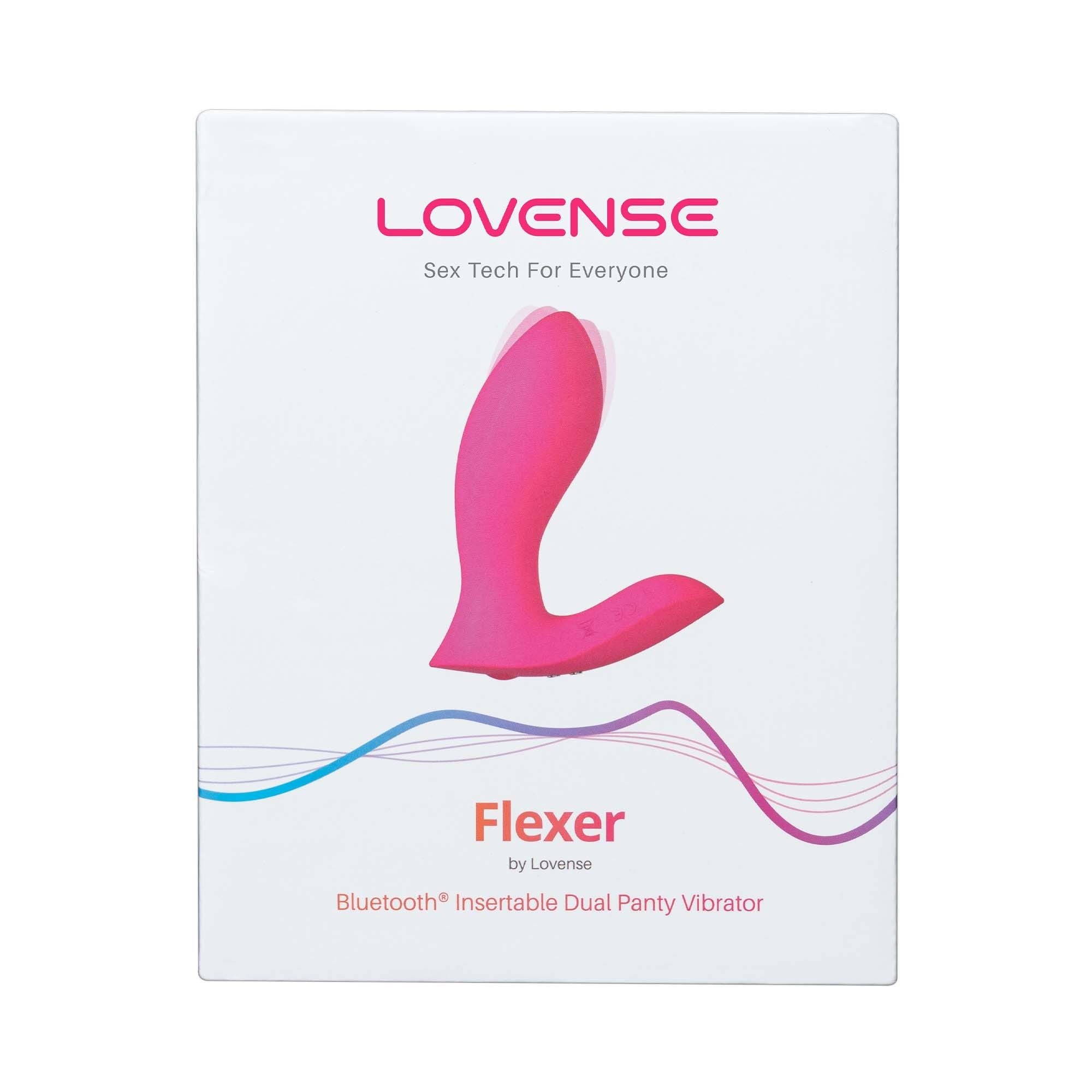 Lovense - Flexer Inbrengbare Dubbele Panty-vibrator