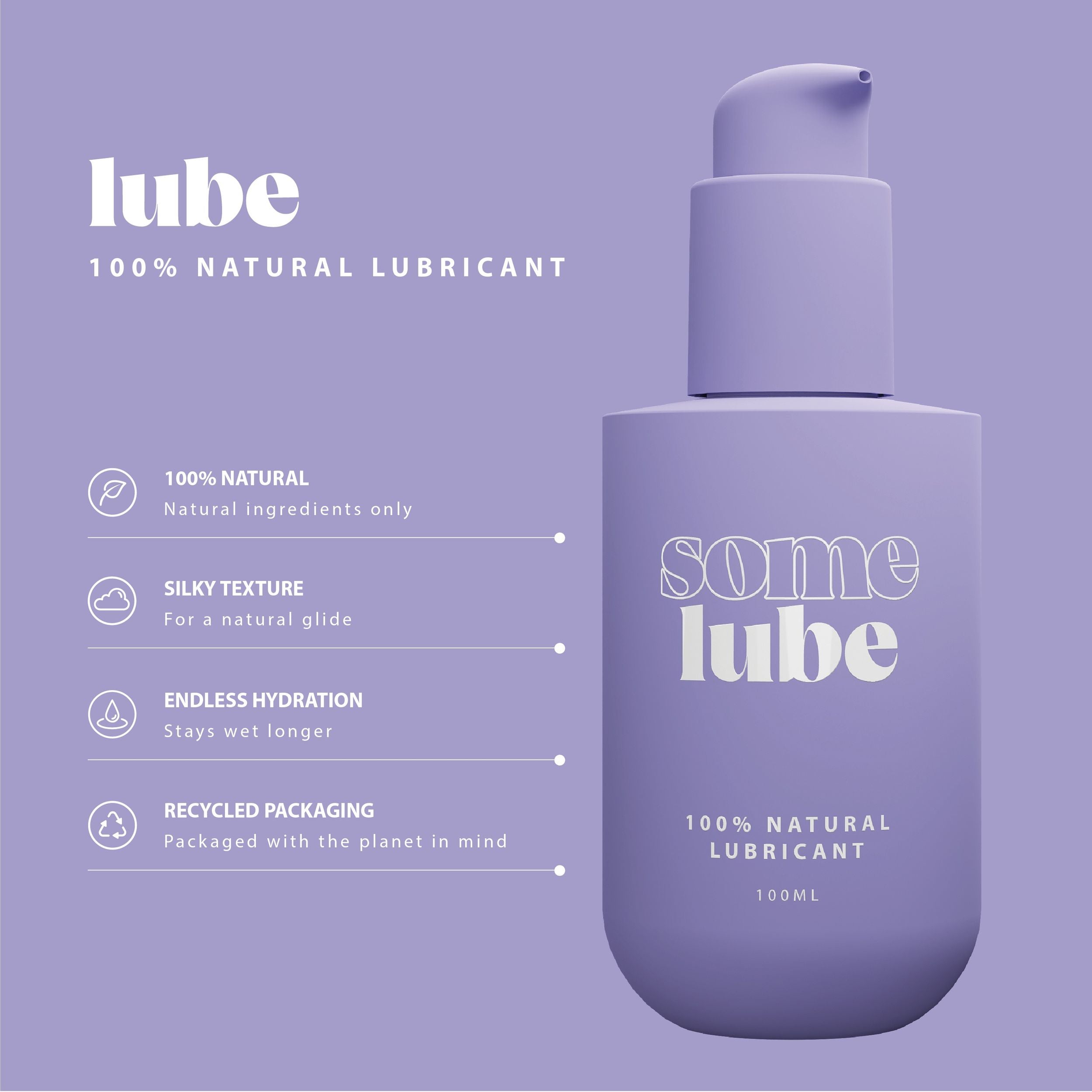 SOME LUBE - Natural Glijmiddel - 100 ml