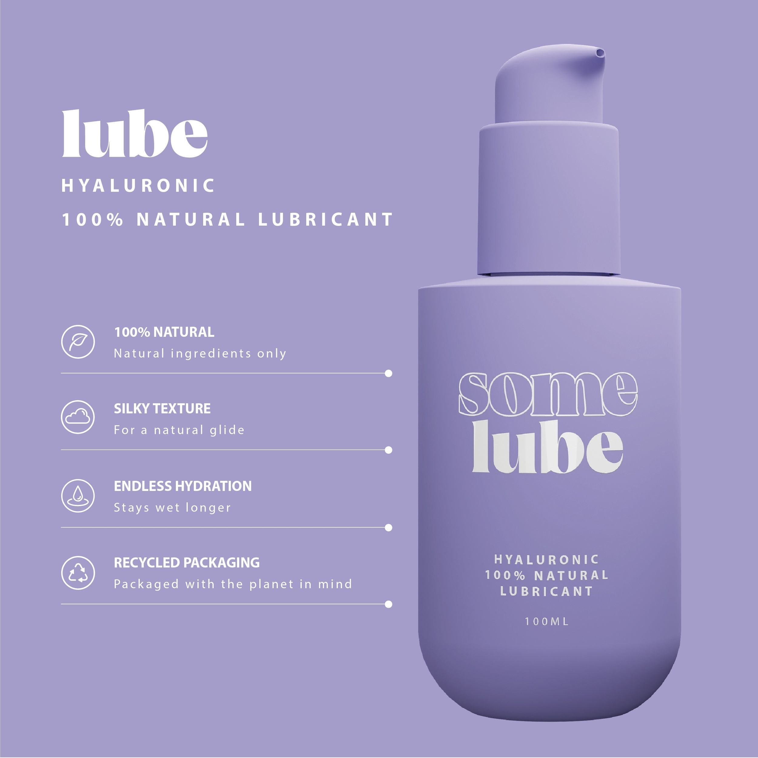 SOME LUBE - Hyaluronisch Glijmiddel - 100 ml