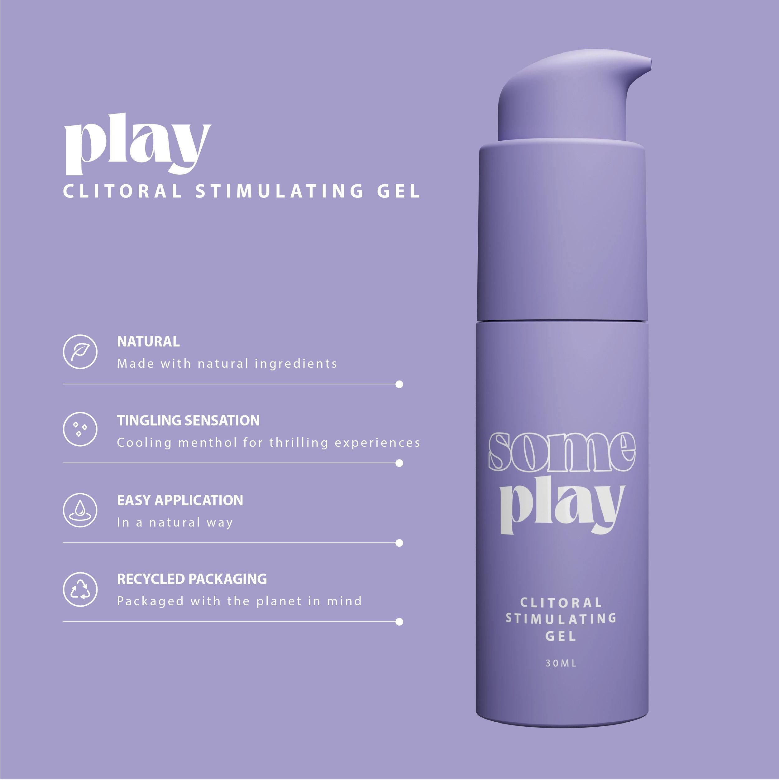 SOME PLAY - Clitorale Stimulerende Gel - 30 ml