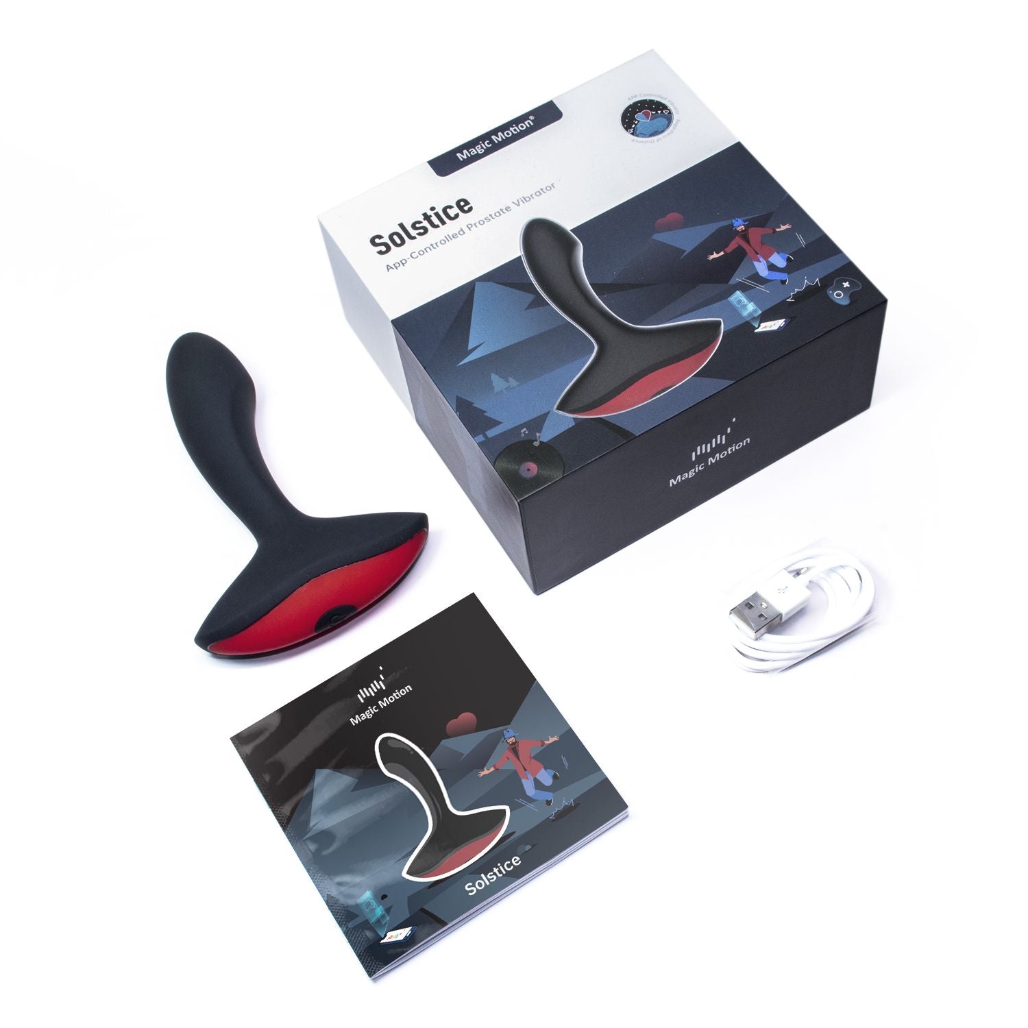 Magic Motion - Solstice App-gestuurde prostaatvibrator