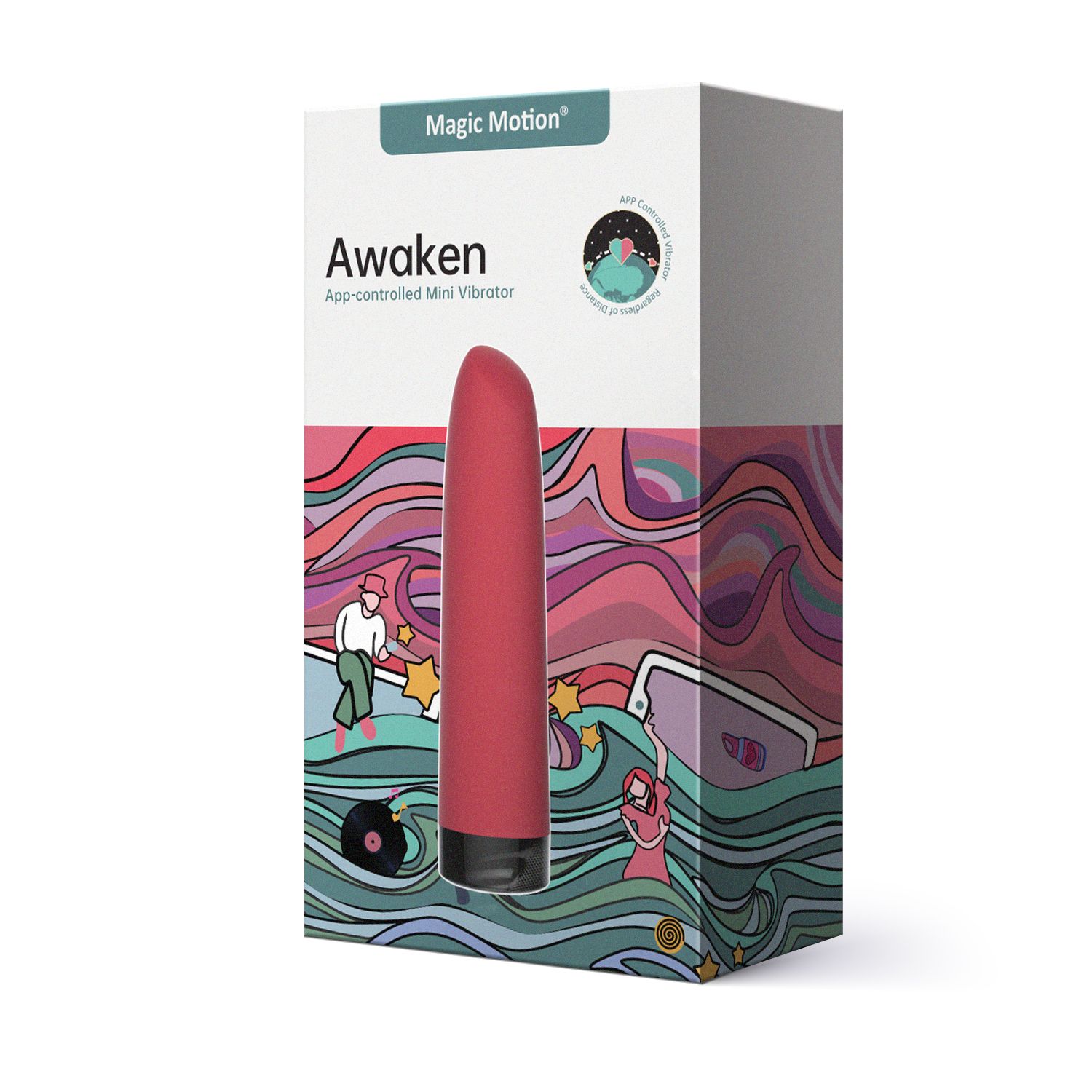 Magic Motion - Awaken App-gestuurde minivibrator