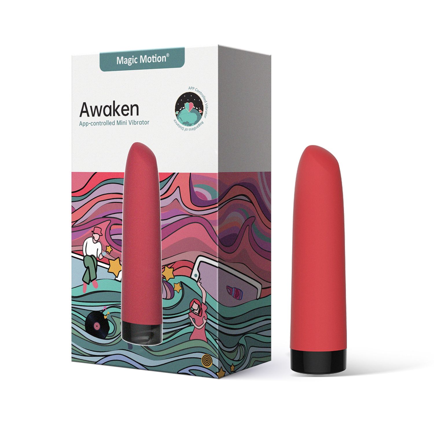 Magic Motion - Awaken App-gestuurde minivibrator