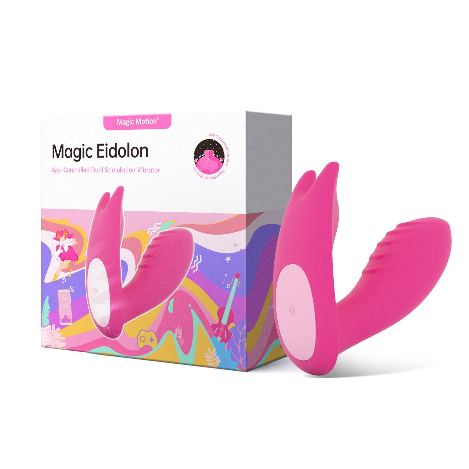 Magic Motion - Eidolon Smart Draagbare Dual Motor Vibrator