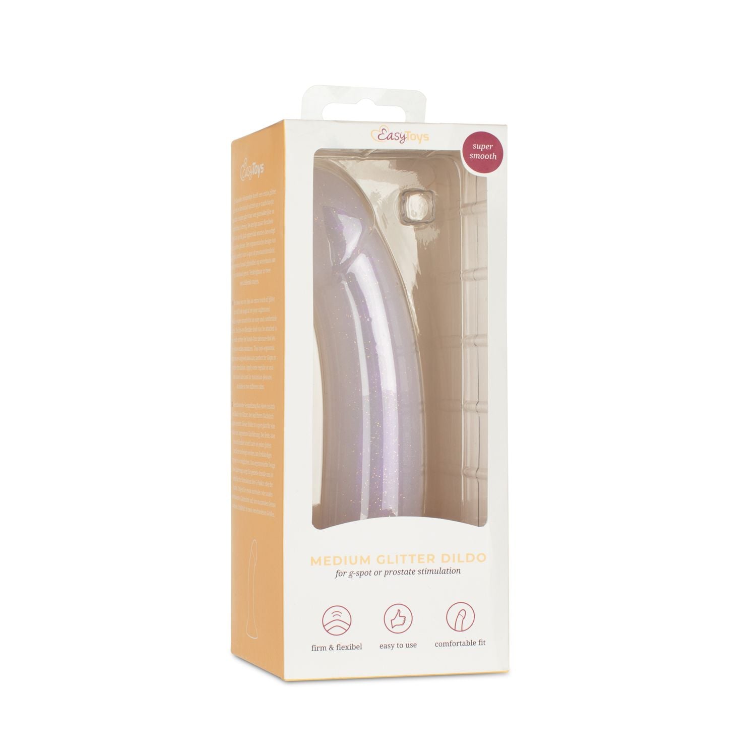 Zeemeermin Glitter Dildo - 19 cm