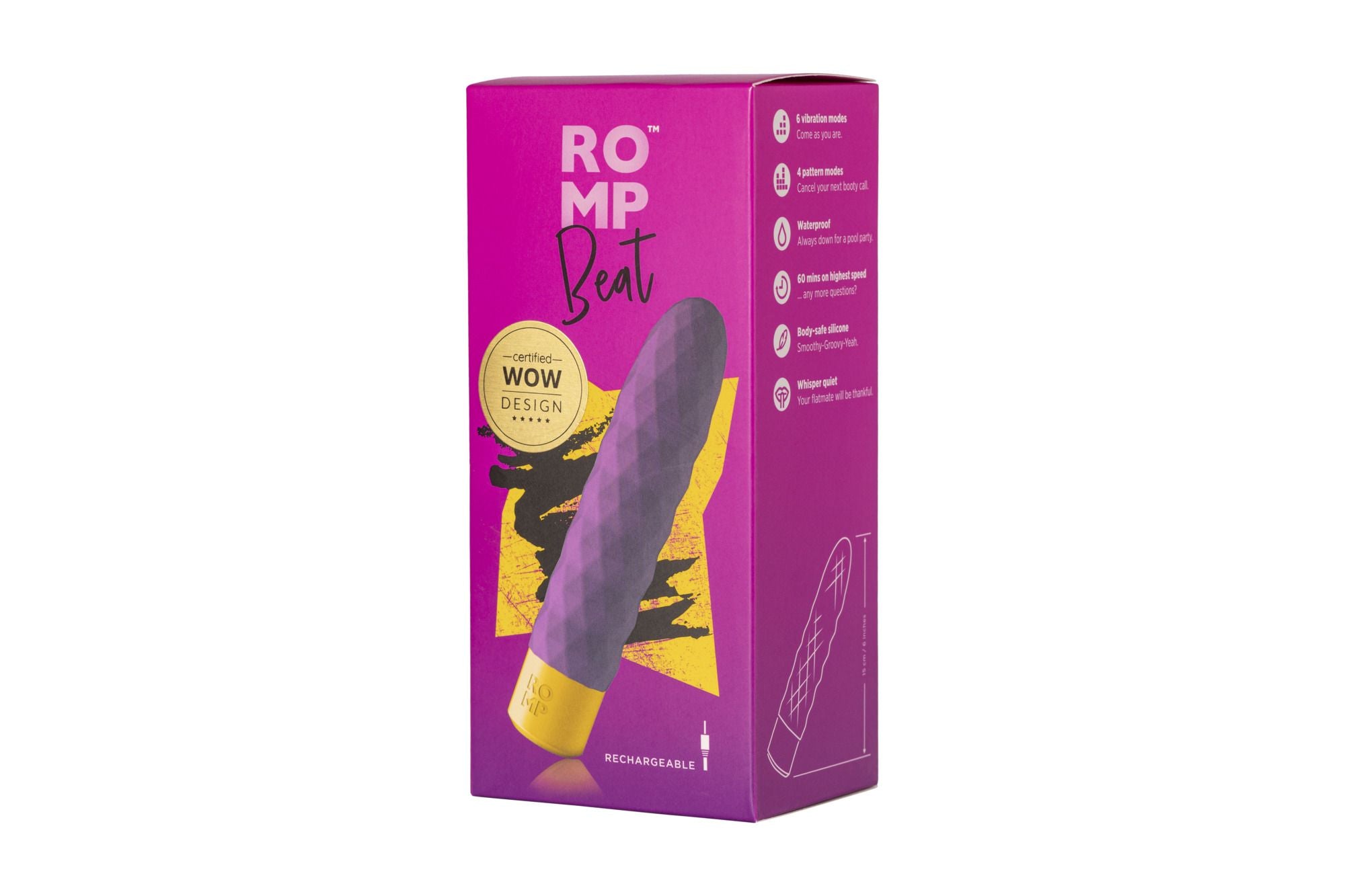 ROMP van Womanizer - Beat Bullet Vibrator