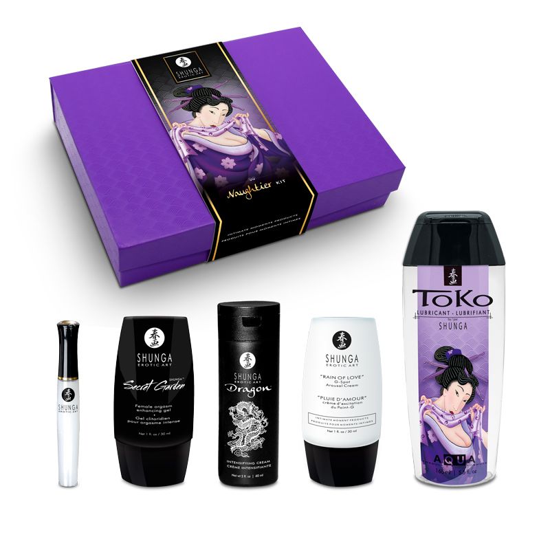 Shunga - Naughtier Kit Voor Koppels