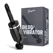 Teazers Stotende en vibrerende dildo