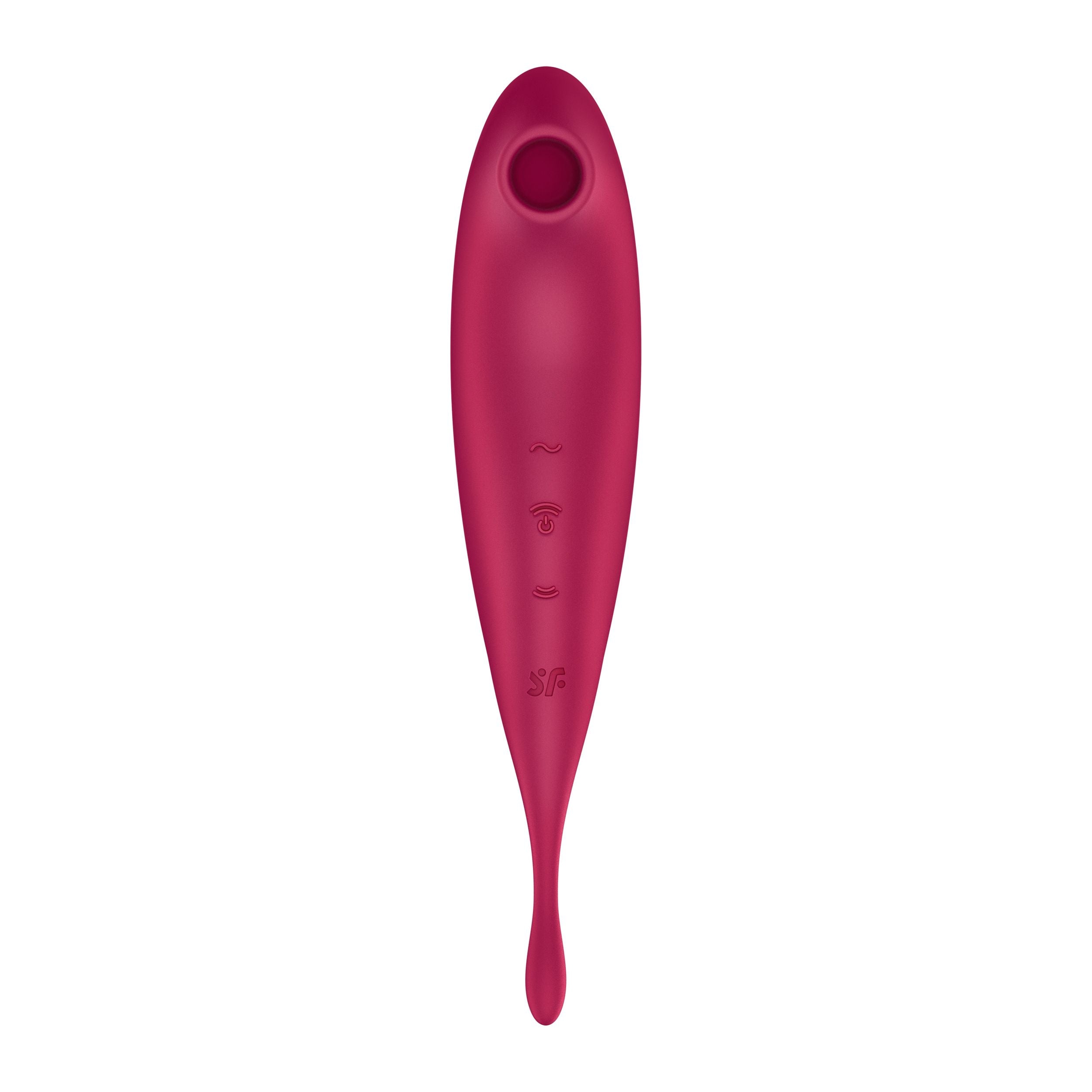 Satisfyer Twirling Pro Connect App - Donker Rood